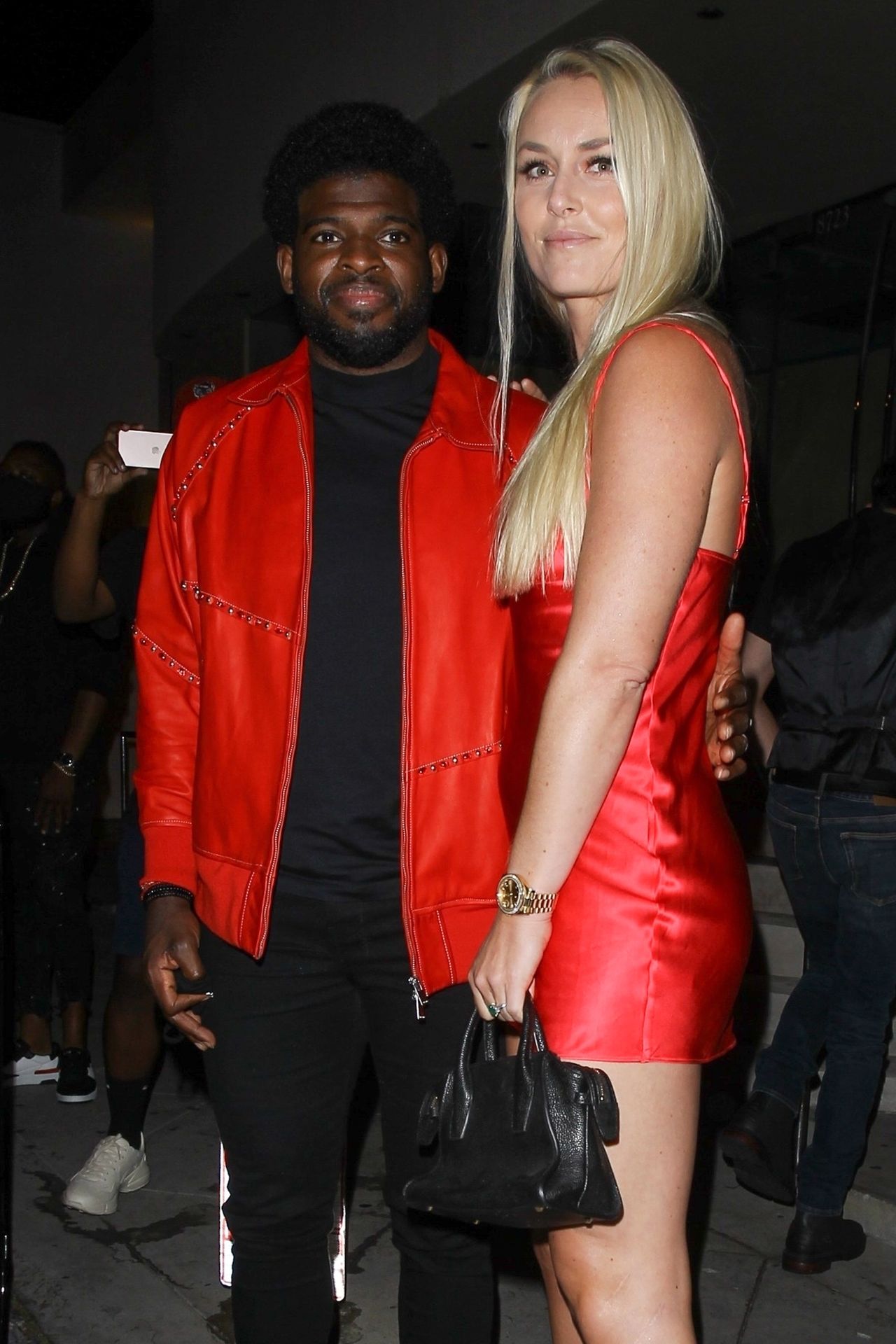 Leggy Lindsey Vonn and P.K. Subban Are Seen Leaving Catch (32 Photos)