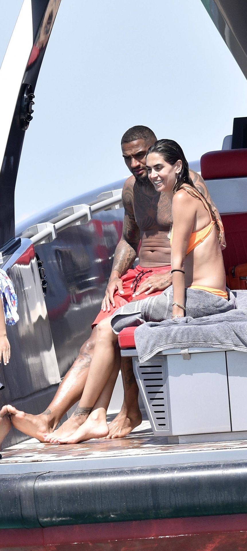 Kevin Prince Boateng & Melissa Satta Enjoy a Holiday in Sardinia (36 Photos)