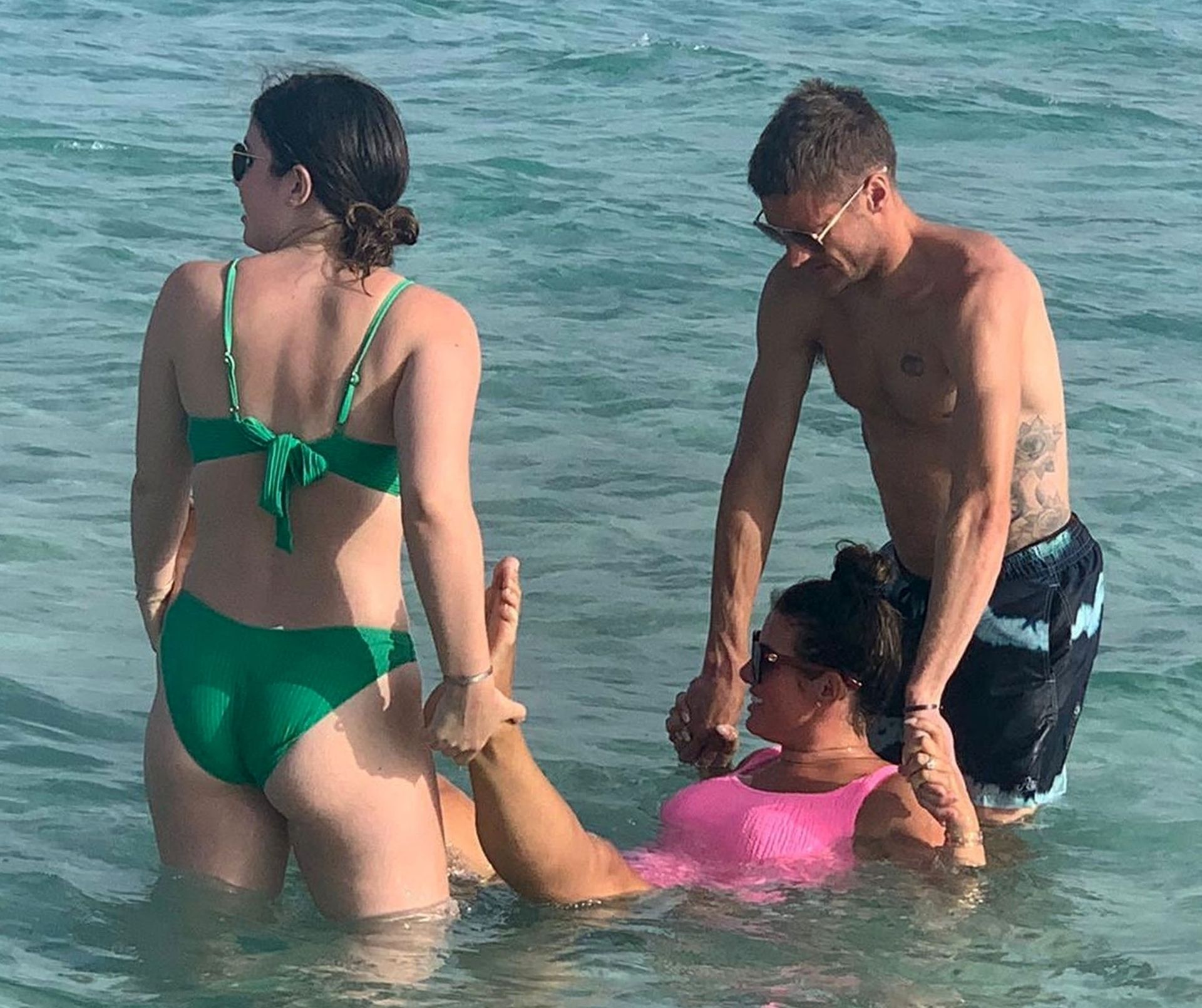 Jamie Vardy Enjoys a Day with His Wife Rebekah Vardy in Ibiza (67 Photos)