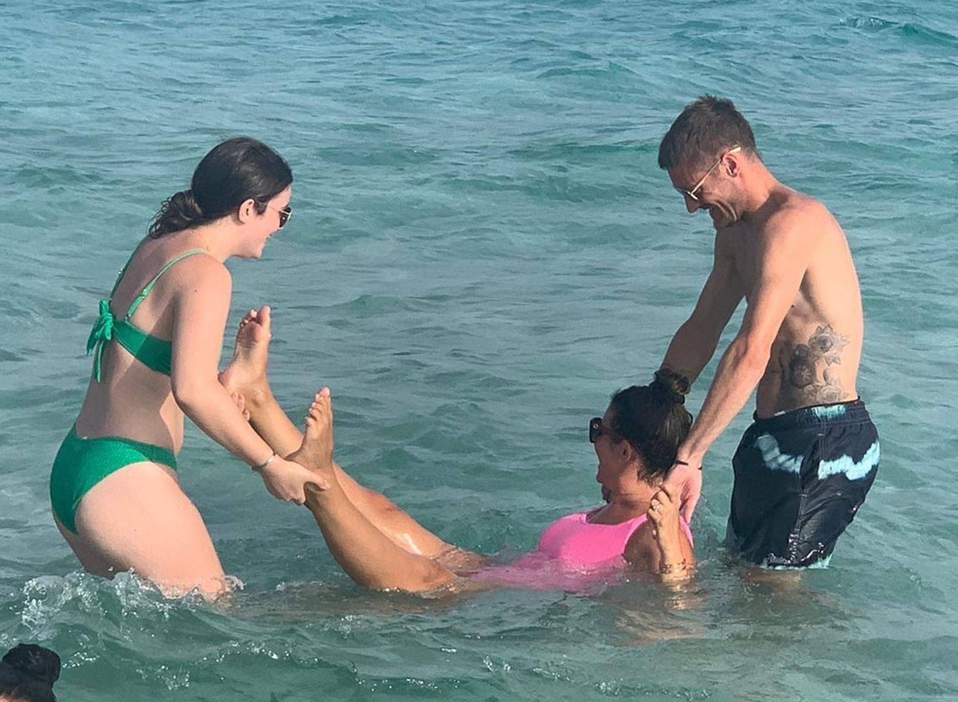 Jamie Vardy Enjoys a Day with His Wife Rebekah Vardy in Ibiza (67 Photos)