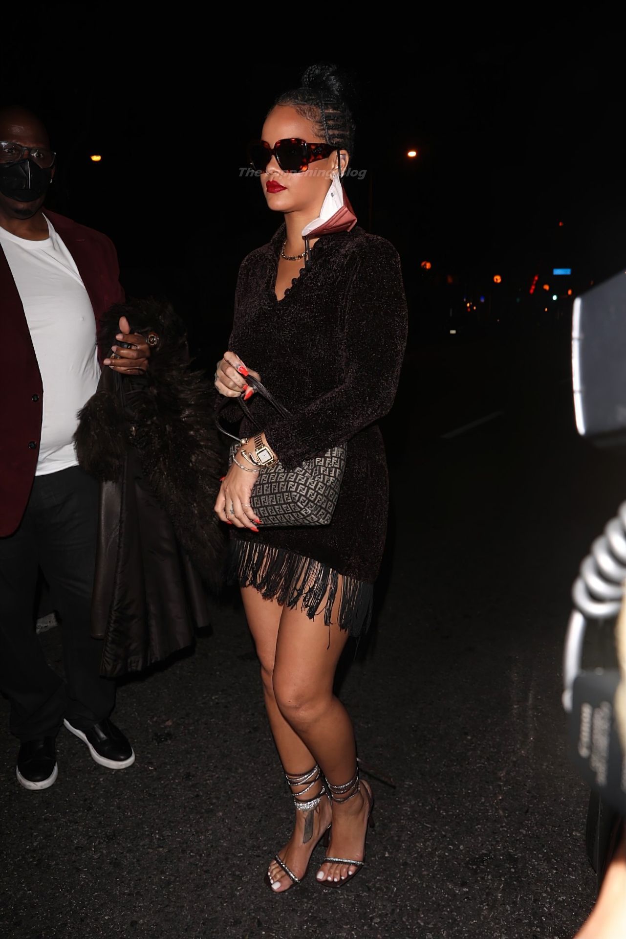 Leggy Rihanna Looks Stunning as She Arrives for Dinner at Delilah (57 Photos)
