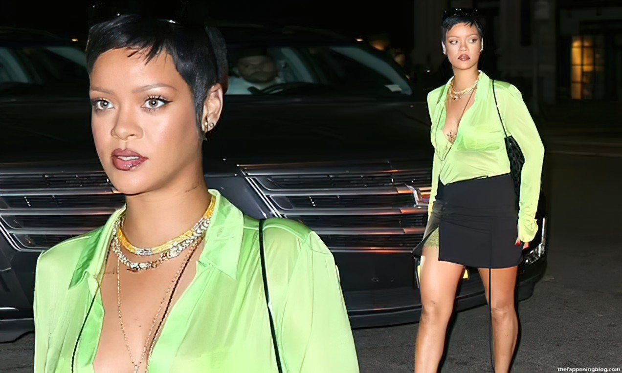 Leggy Rihanna Stuns Outside The Bowery Hotel in New York (20 Photos) [Updated]