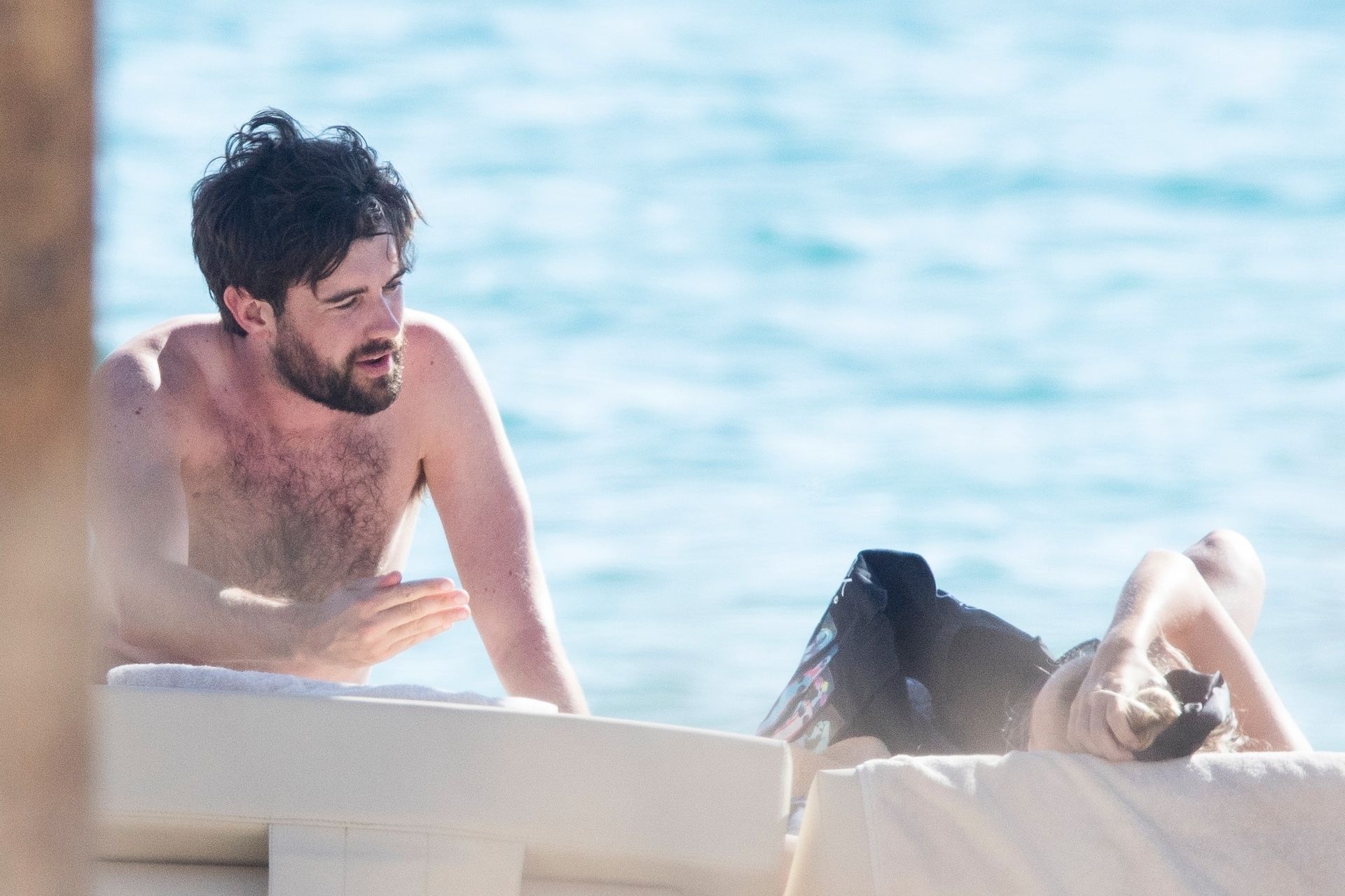 Jack Whitehall & Roxy Horner Pack on the PDA while Vacationing in Greece (23 Photos)
