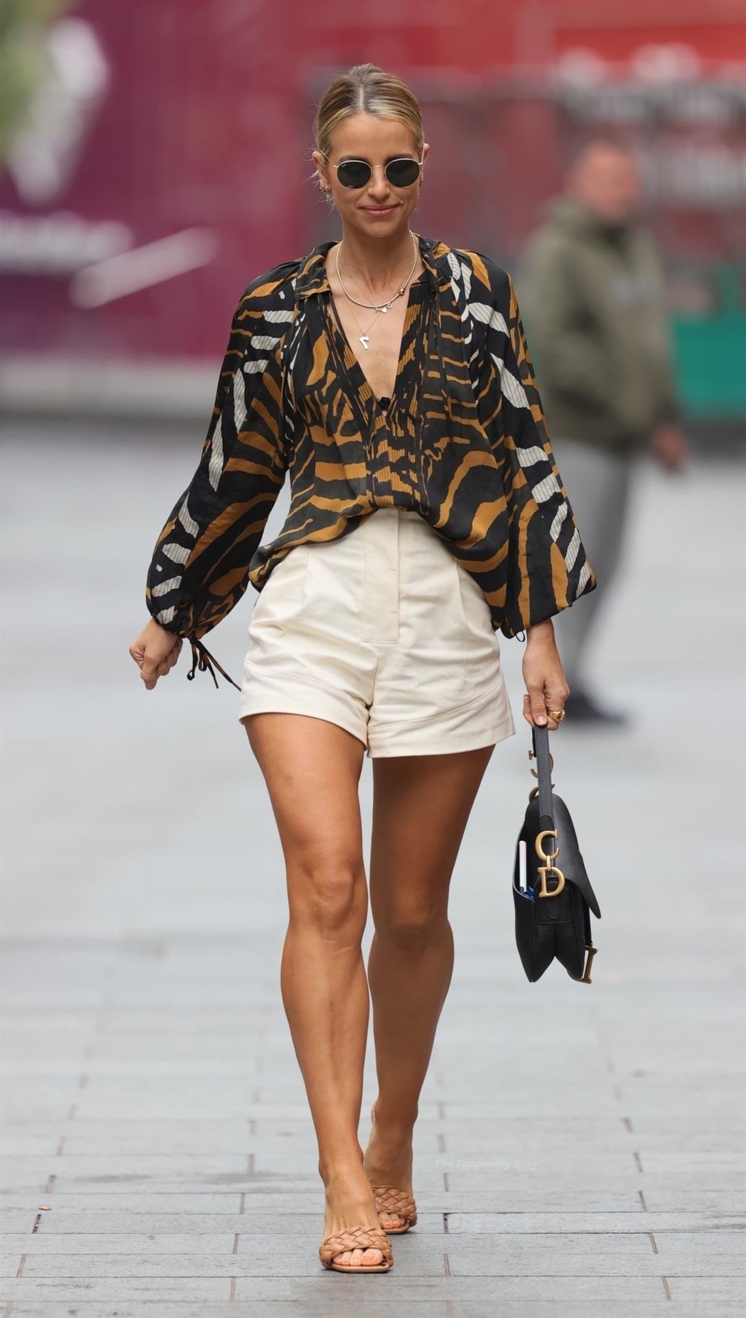Leggy Vogue Williams Looks Hot in London (58 Photos)