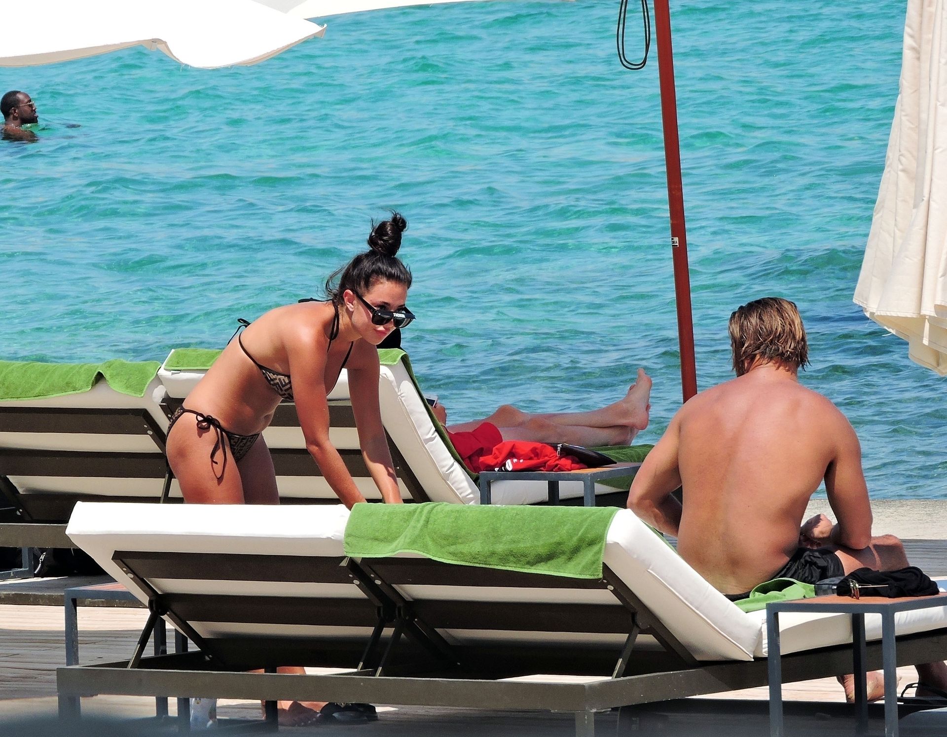 James Lock & Yazmin Oukhellou Relax and Sunbath in Majorca (30 Photos)