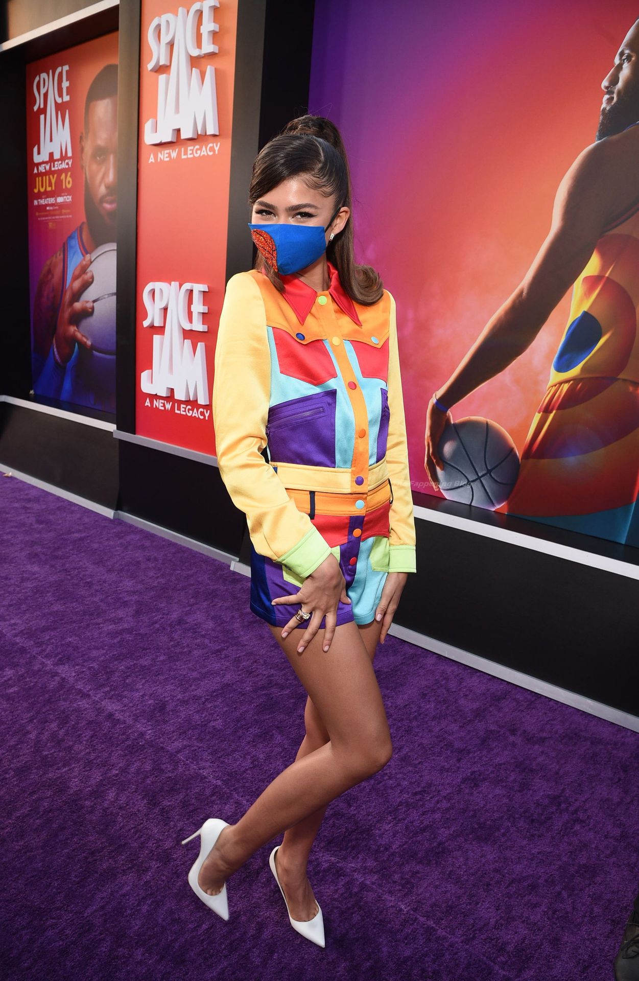 Leggy Zendaya is Pictured at the Space Jam: A New Legacy Premiere (20 Photos)
