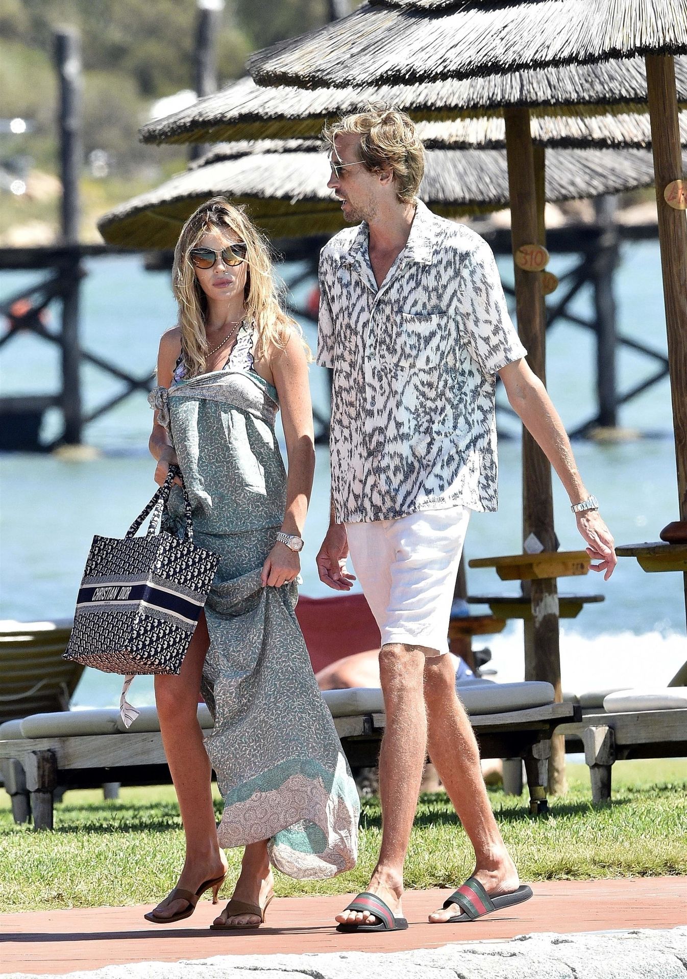 Peter Crouch & Abbey Clancy Are Seen Relaxing on Holiday in Sardinia (18 Photos)