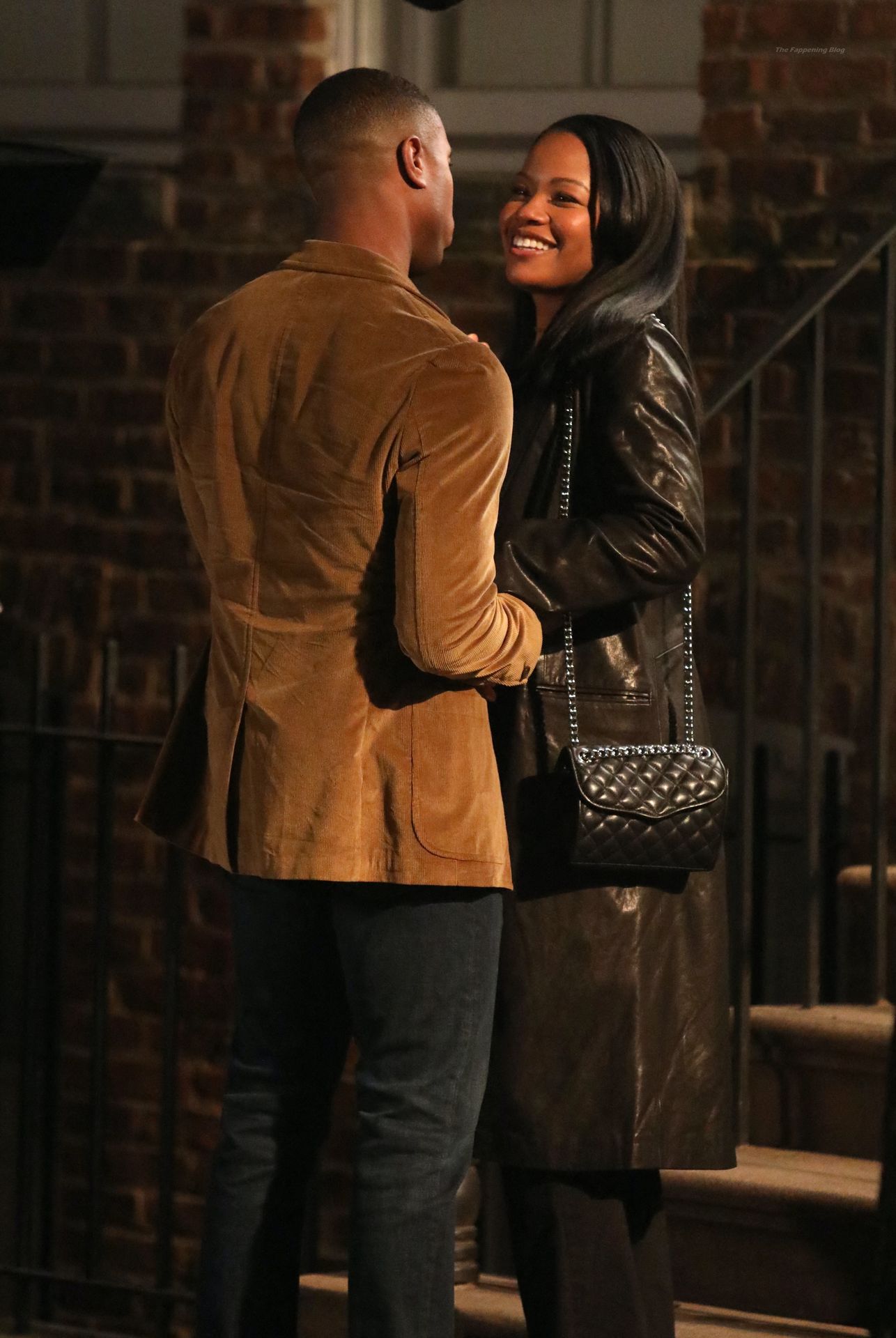 Michael B.
Jordan & Chanté Adams are Pictured Kissing on the Set in NYC (19 Photos)