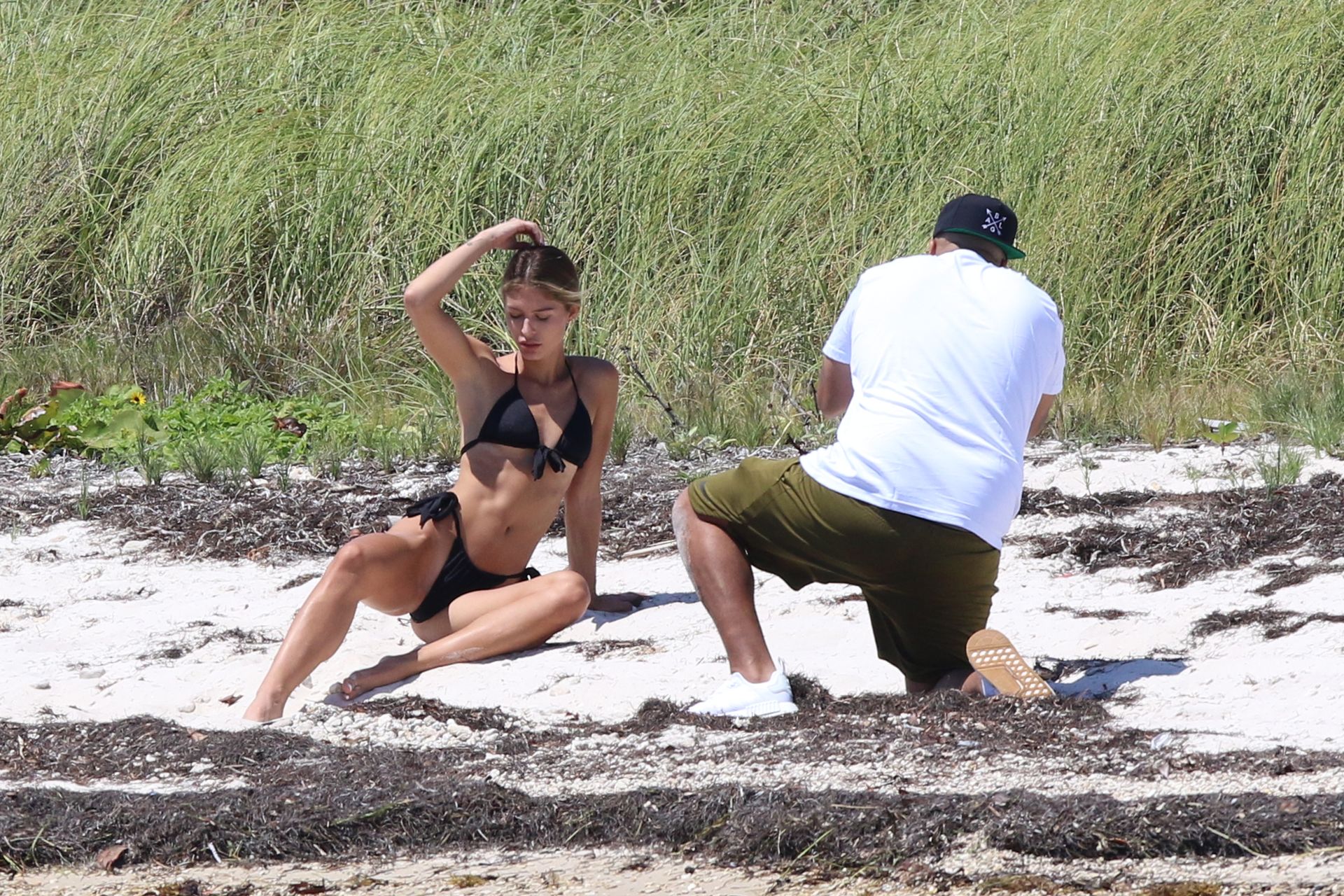 Nicky Jam & Cydney Moreau Were Seen on the Beach in Miami (21 Photos)