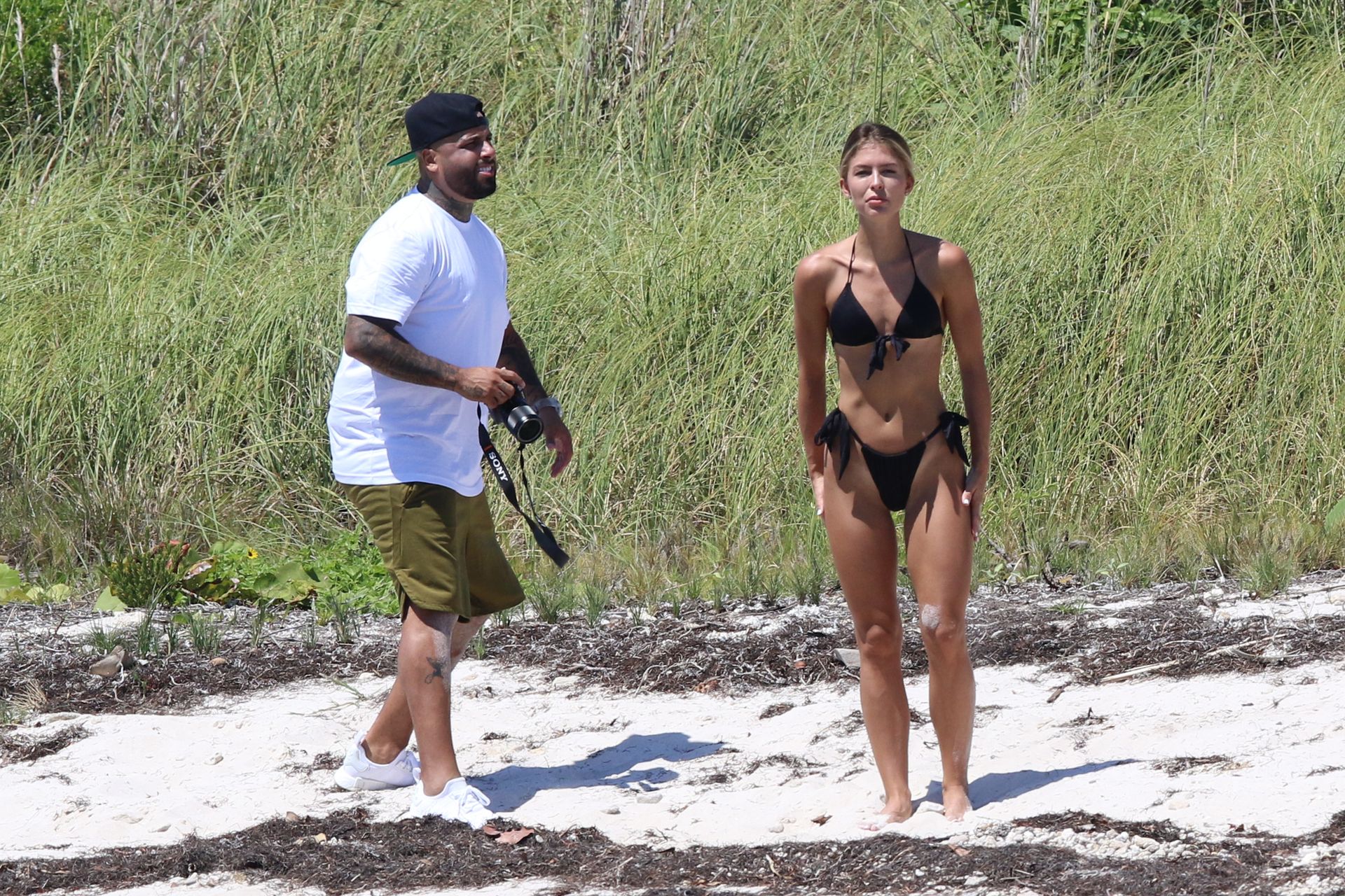 Nicky Jam & Cydney Moreau Were Seen on the Beach in Miami (21 Photos)