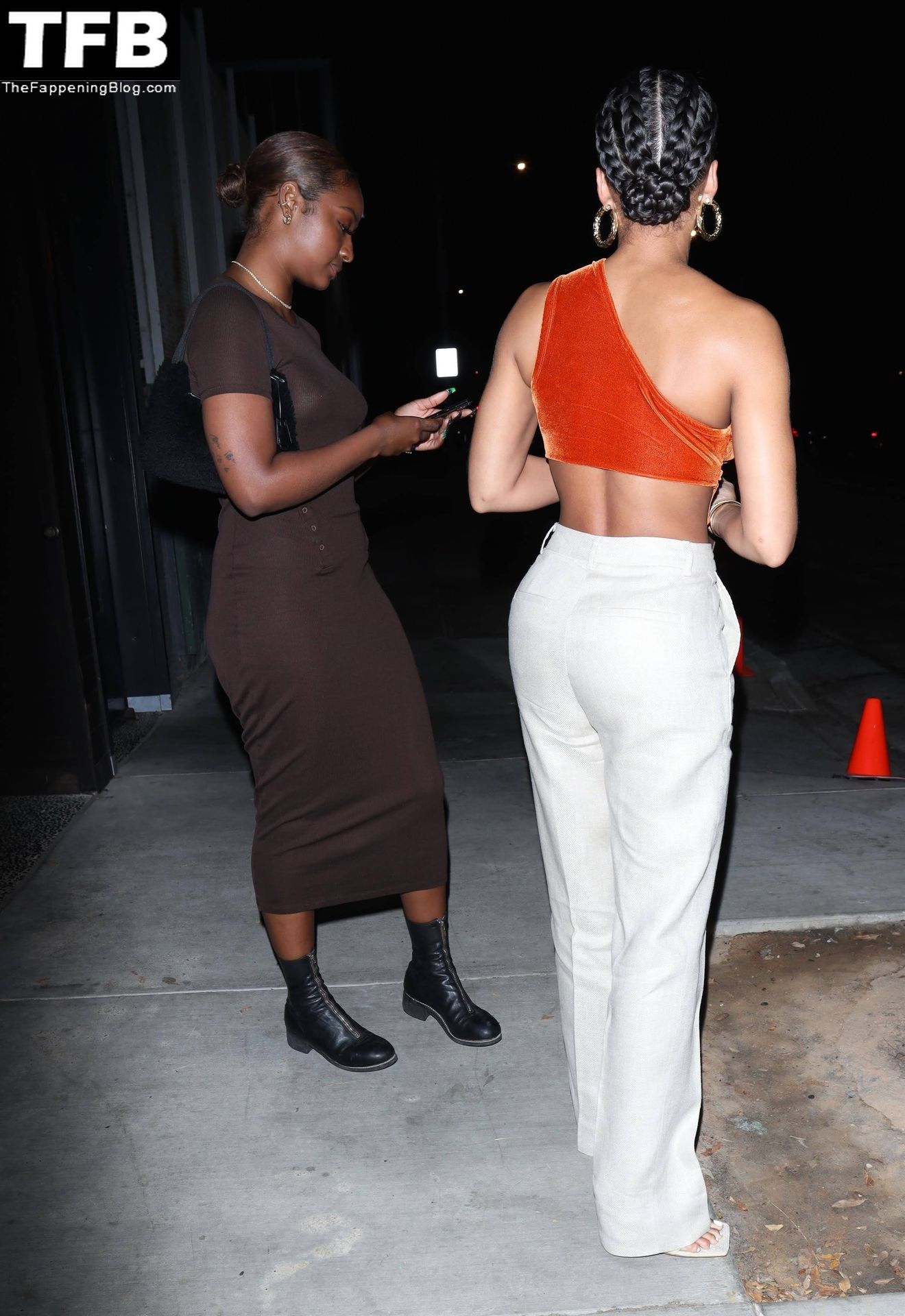 Lori Harvey & Justine Skye Have a Sexy Night Out (20 Photos)