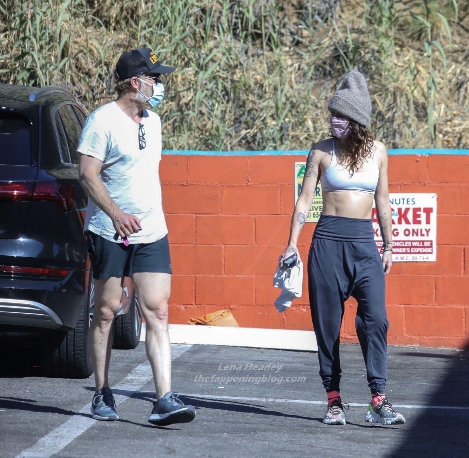 Lena Headey & Marc Menchaca Leave the Gym in Los Angeles (46 Photos)