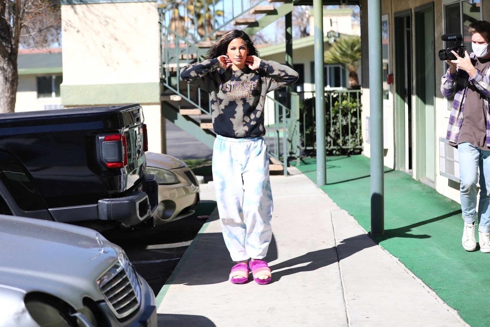 Lexy Panterra Gets Into Character Filming the Music Video in LA (74 Photos)