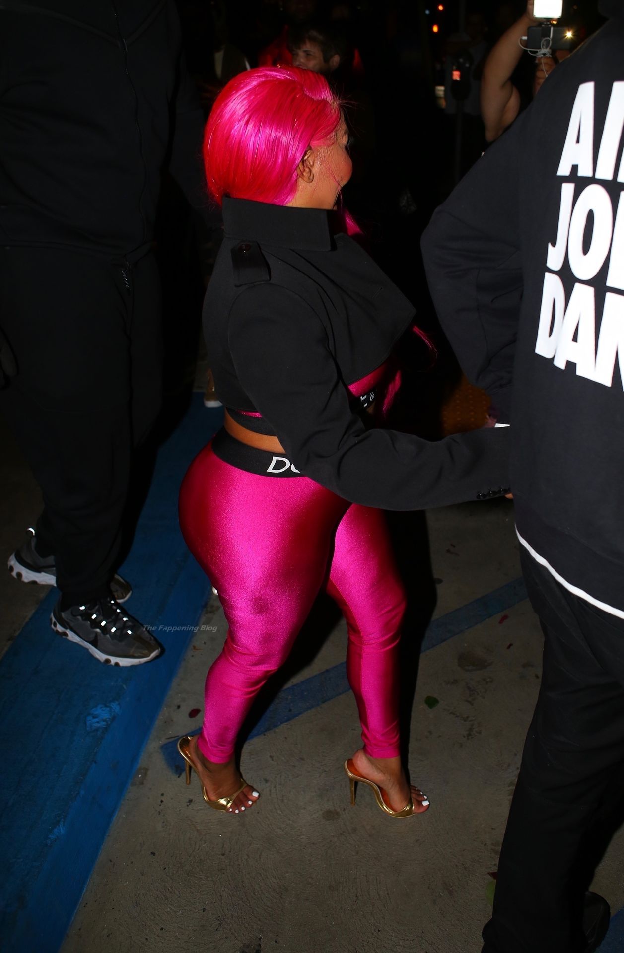 Lil’ Kim & The City Girls Leave Megan Thee Stallion BET Afterparty (39 Photos) [Updated]