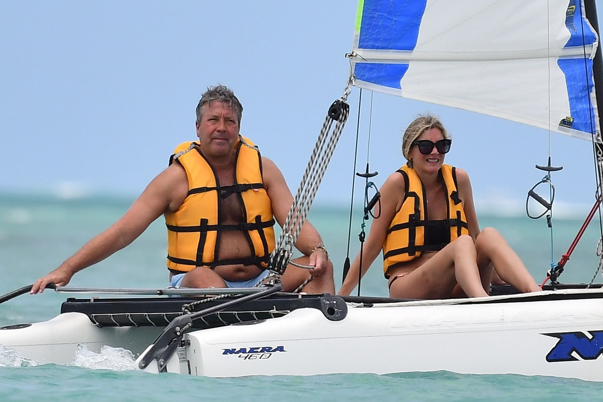 Lisa Faulkner & John Torode Seen Enjoying Their Honeymoon in Mauritius (42 Photos)
