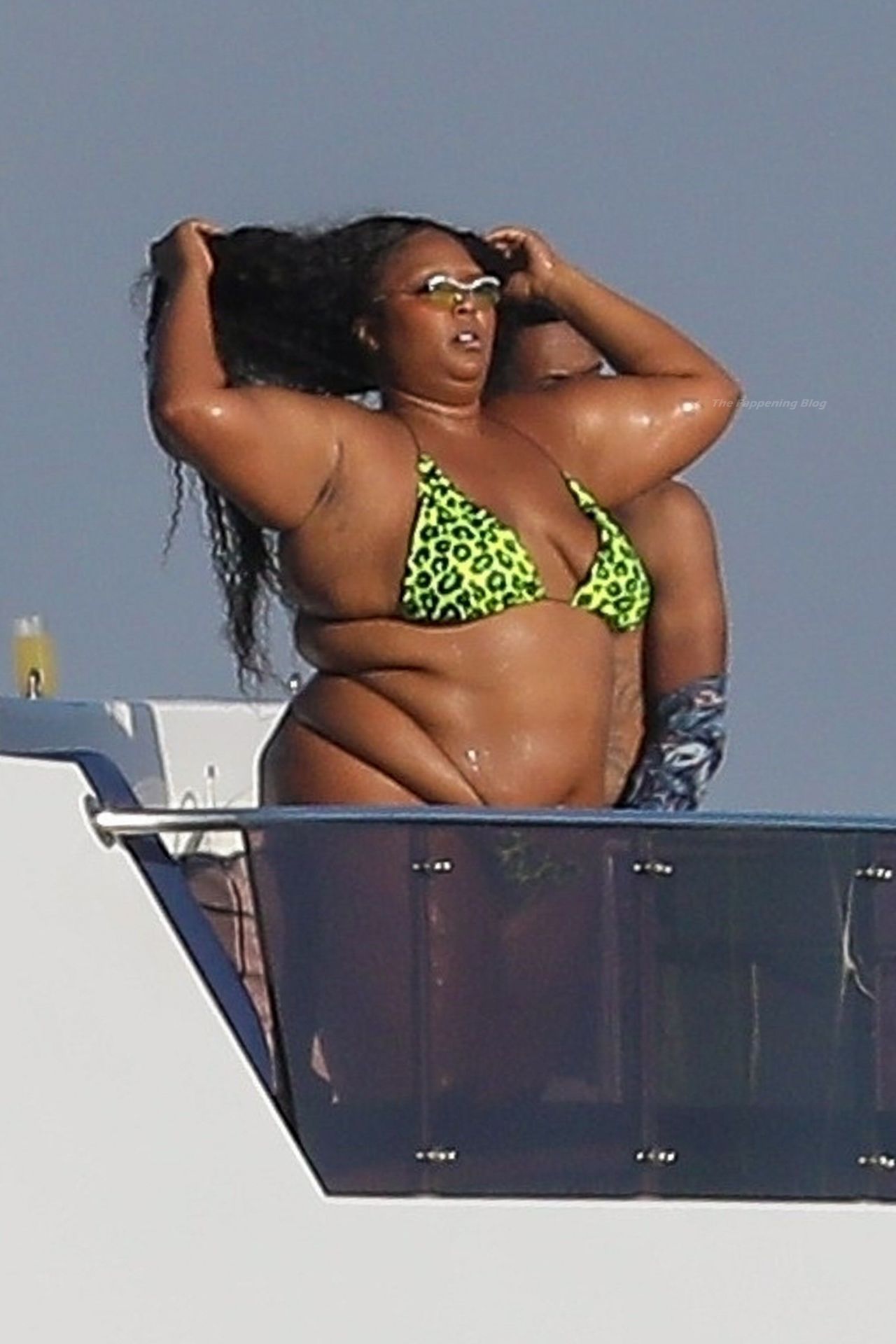 Lizzo Has a 4th of July Party on a Mega Yacht in Marina del Rey (84 Photos)