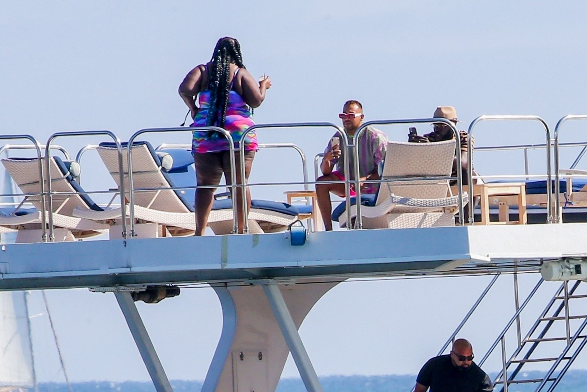 Lizzo Has a 4th of July Party on a Mega Yacht in Marina del Rey (84 Photos)