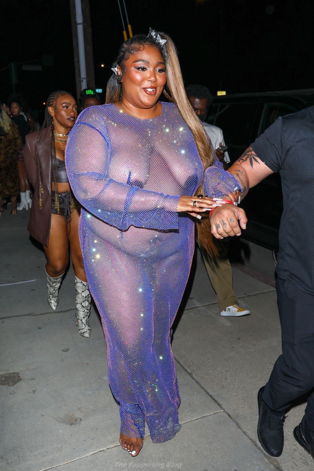 Lizzo Leaves Little to the Imagination Exiting Cardi B’s 29th Birthday Party (48 Photos)