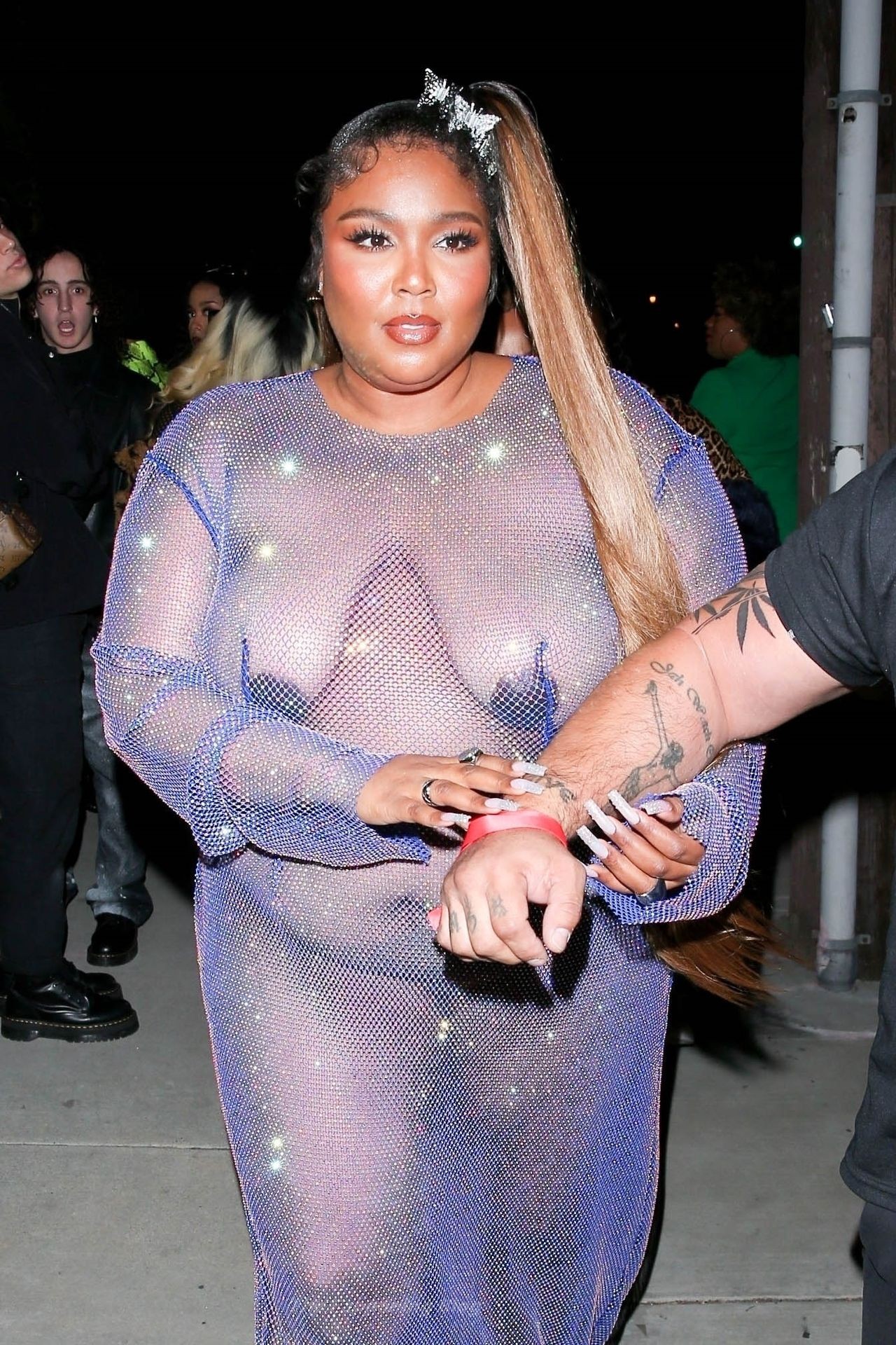 Lizzo Leaves Little to the Imagination Exiting Cardi B’s 29th Birthday Party (48 Photos)