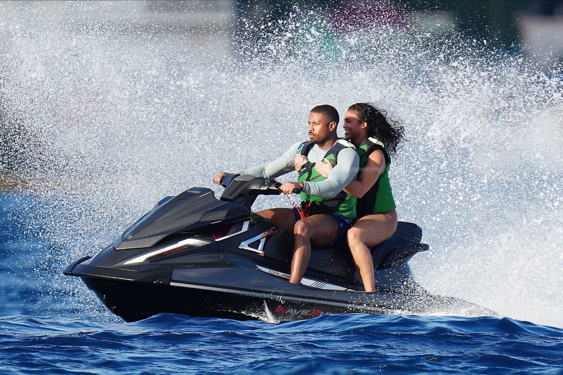 Michael B. Jordan & Lori Harvey are Seen While Holidaying on a Yacht in St Barts (38 Photos)