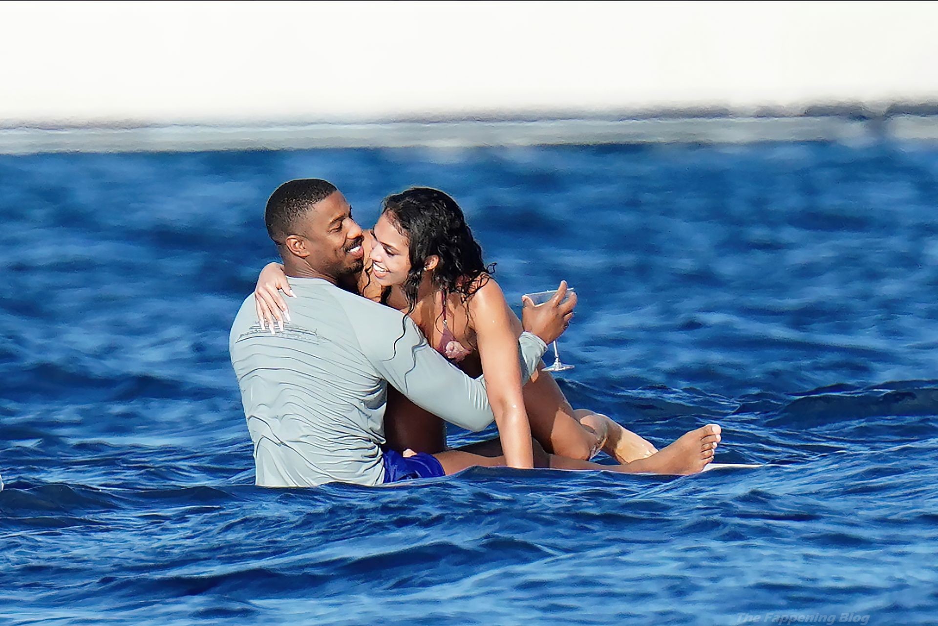 Michael B. Jordan & Lori Harvey are Seen While Holidaying on a Yacht in St Barts (38 Photos)