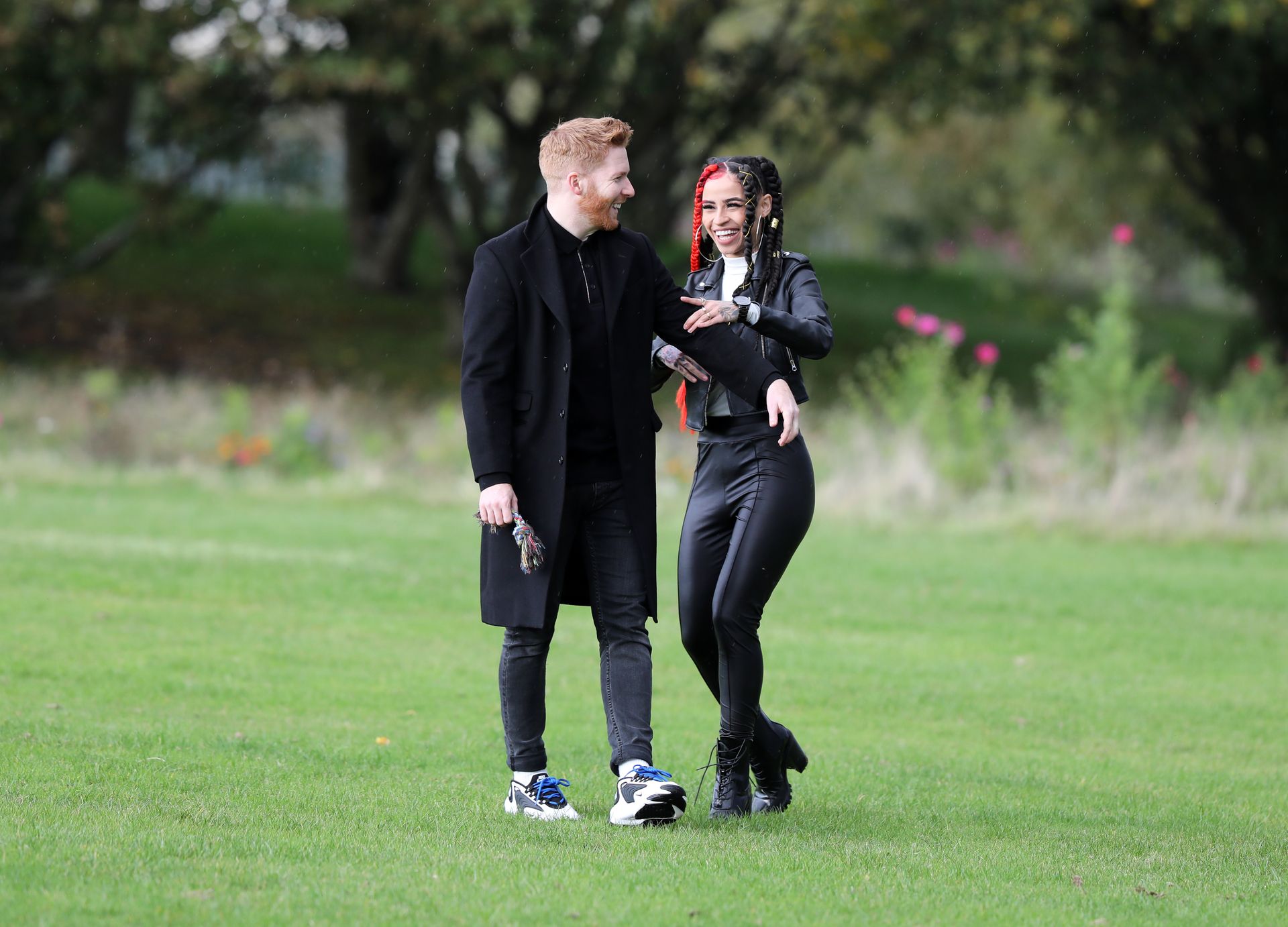 Neil Jones & Luisa Eusse are Seen Together in London (25 Photos)