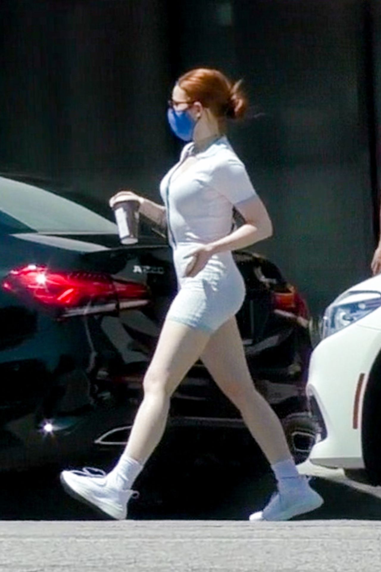 Madelaine Petsch Shows Off Her Sexy Butt as She Stops for a Coffee LA (33 Photos)