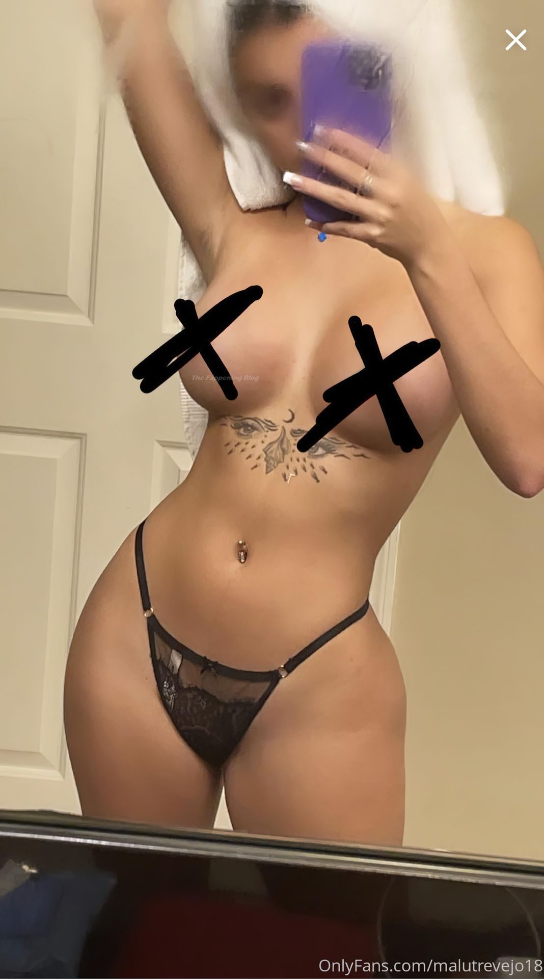 Malu Trevejo Sexy & Topless (3 Photos)