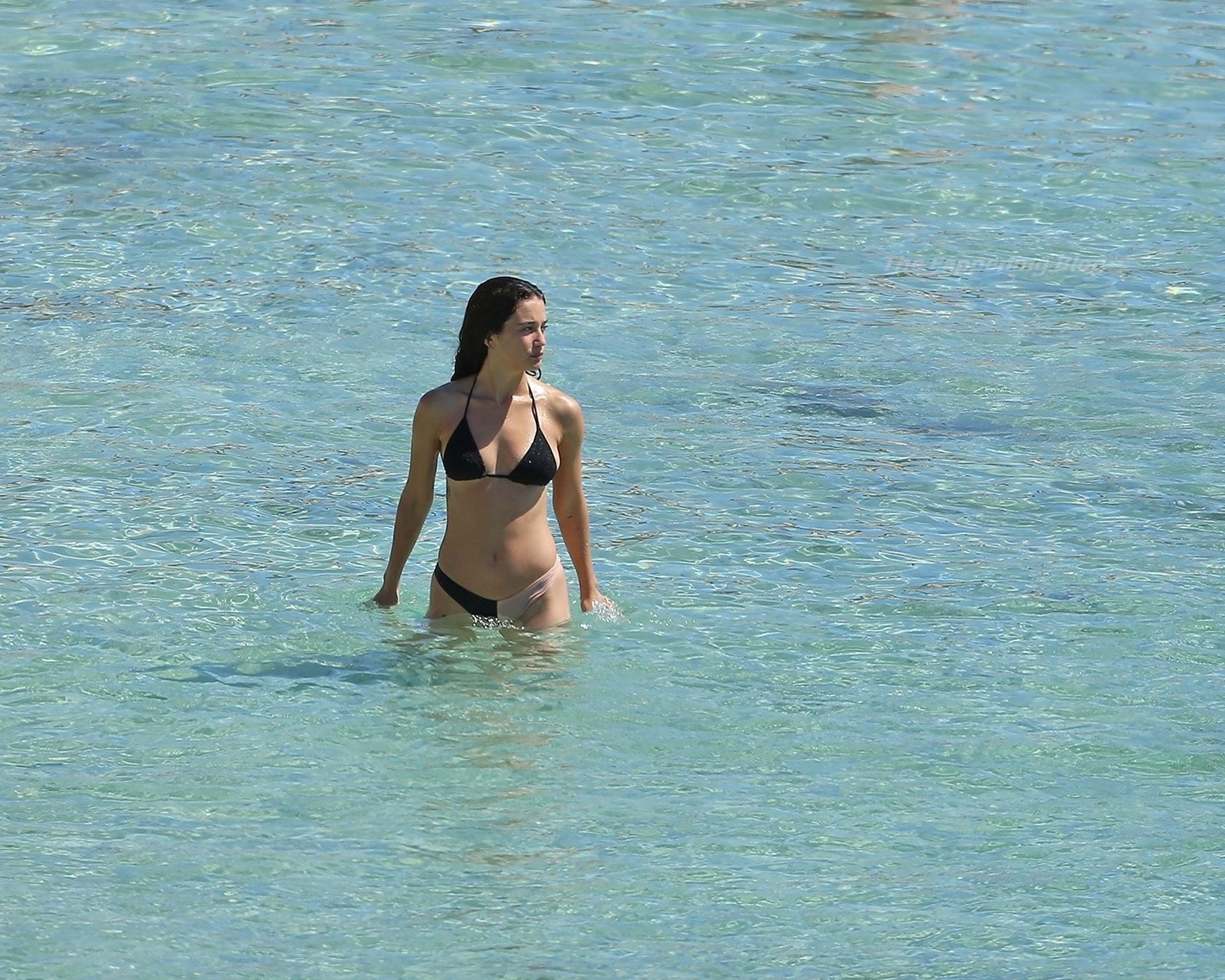 Maria Pedraza Poses at the Beach in Ibiza (54 Photos) [Updated]