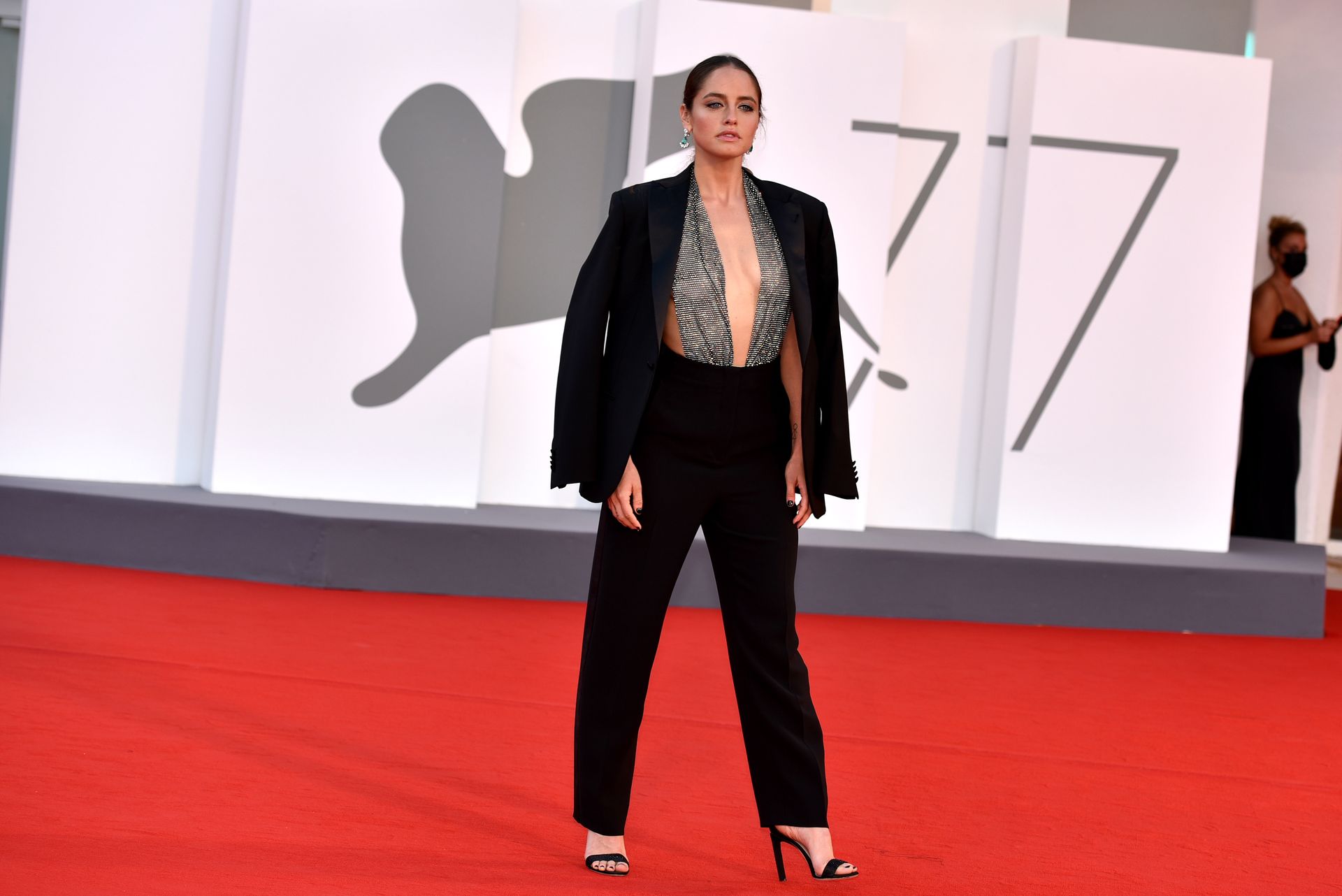 Matilde Gioli Flaunts Her Breasts at the 77th Venice Film Festival (20 Photos)