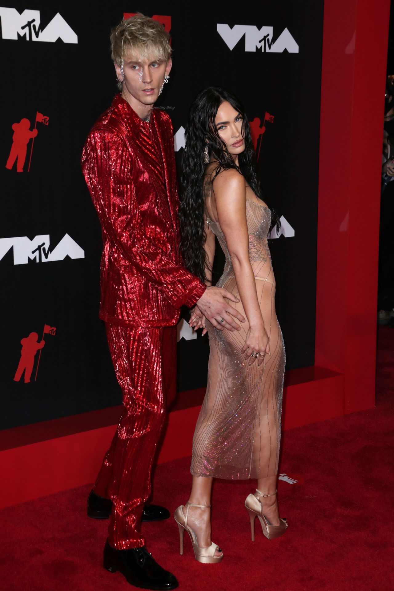 Megan Fox Looks Hot at the 2021 MTV Video Music Awards (181 Photos) [Updated]