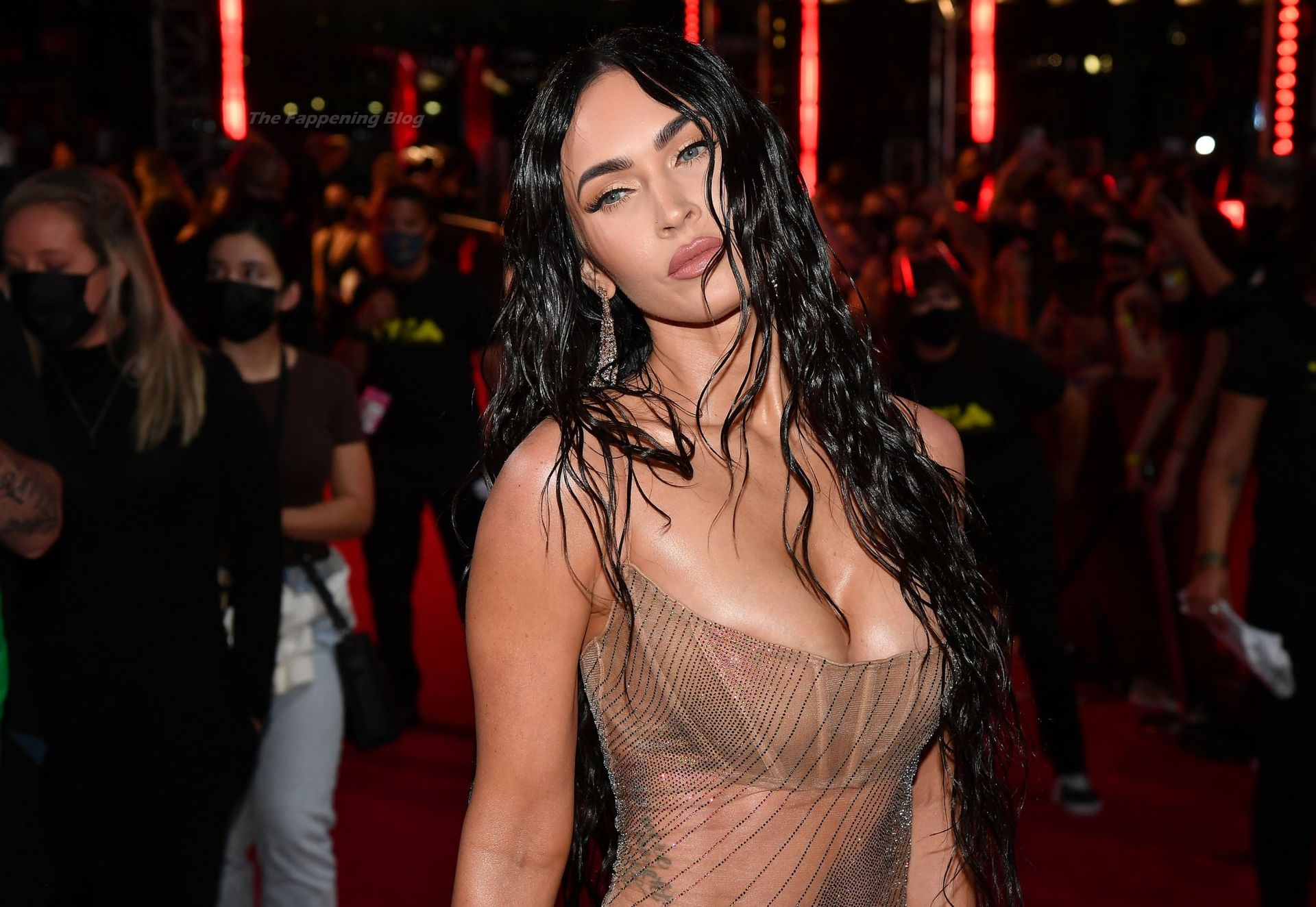 Megan Fox Looks Hot at the 2021 MTV Video Music Awards (181 Photos) [Updated]