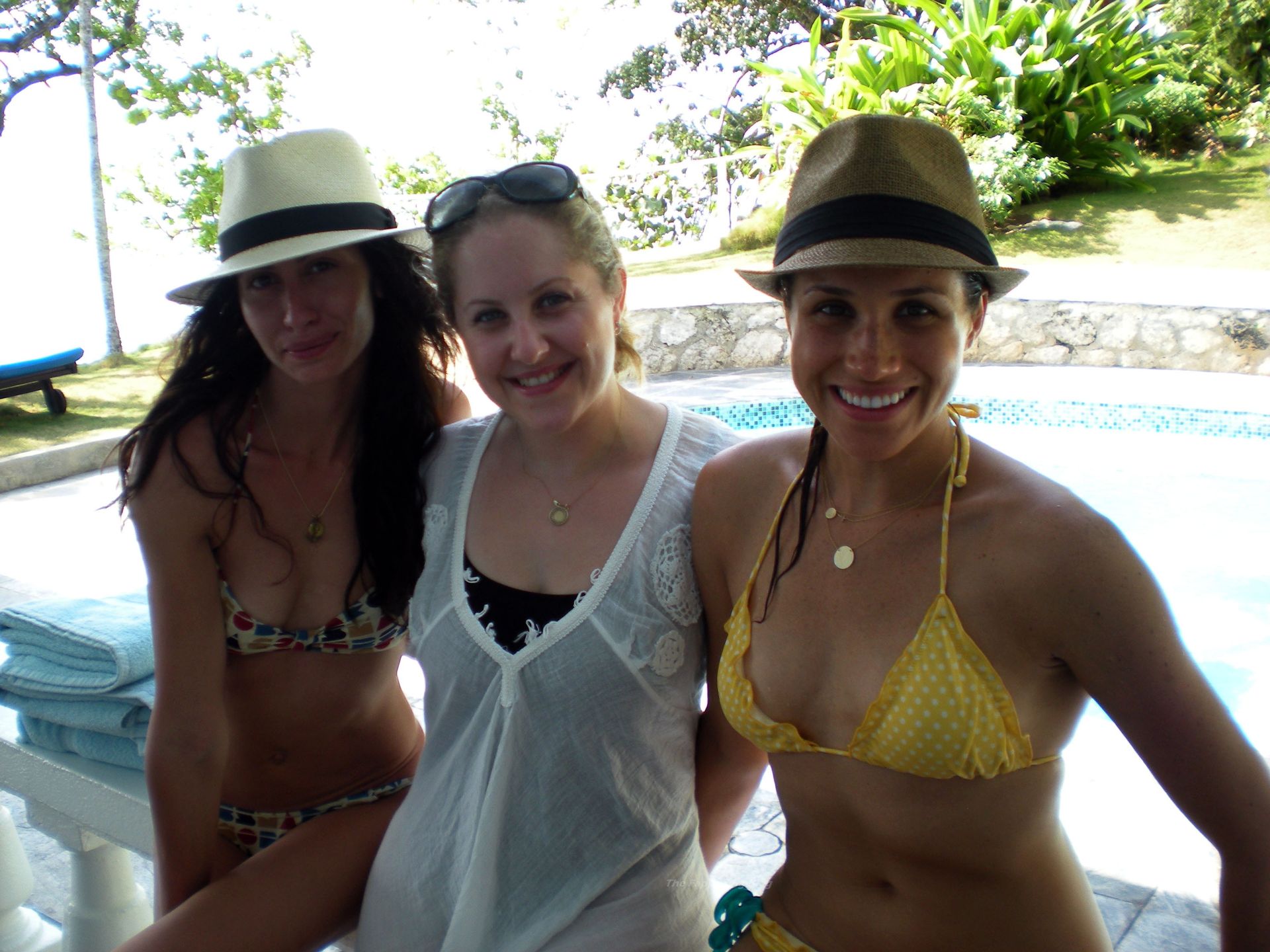 Meghan Markle Poses in a Bikini in Jamaica (3 Photos)