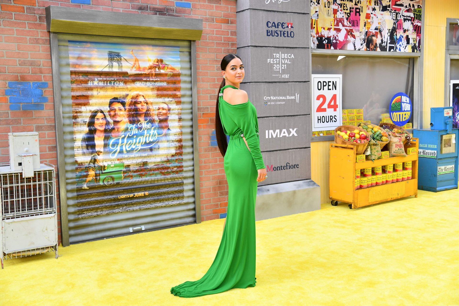 Melissa Barrera Stuns in a Green Dress at the Premiere of In The Heights’ (28 Photos)