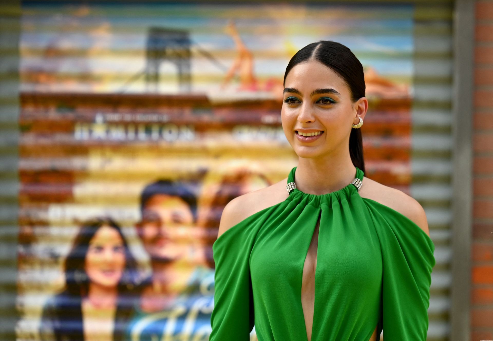 Melissa Barrera Stuns in a Green Dress at the Premiere of In The Heights’ (28 Photos)