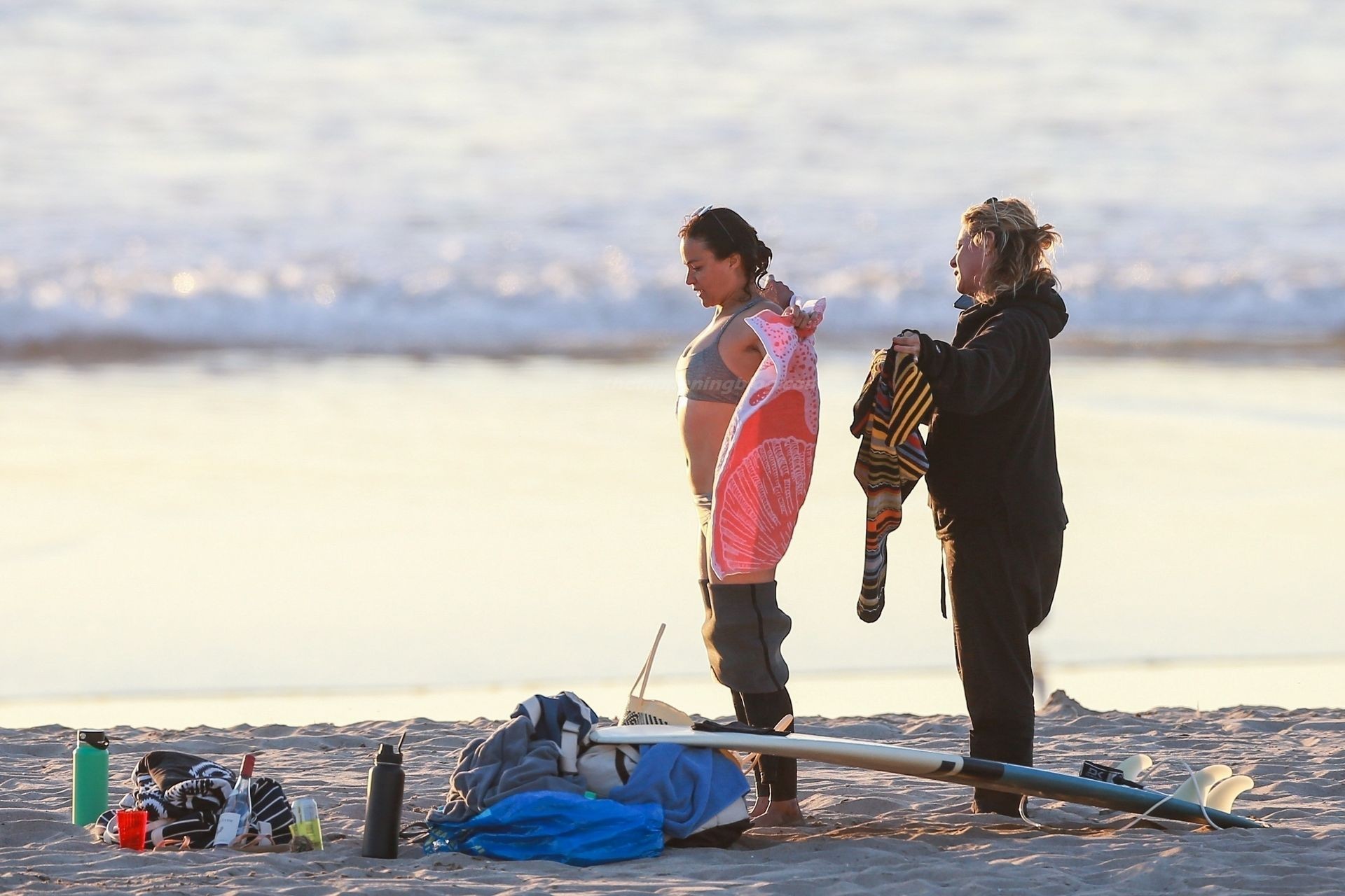 Michelle Rodriguez Goes Surfing in Malibu (112 Photos)