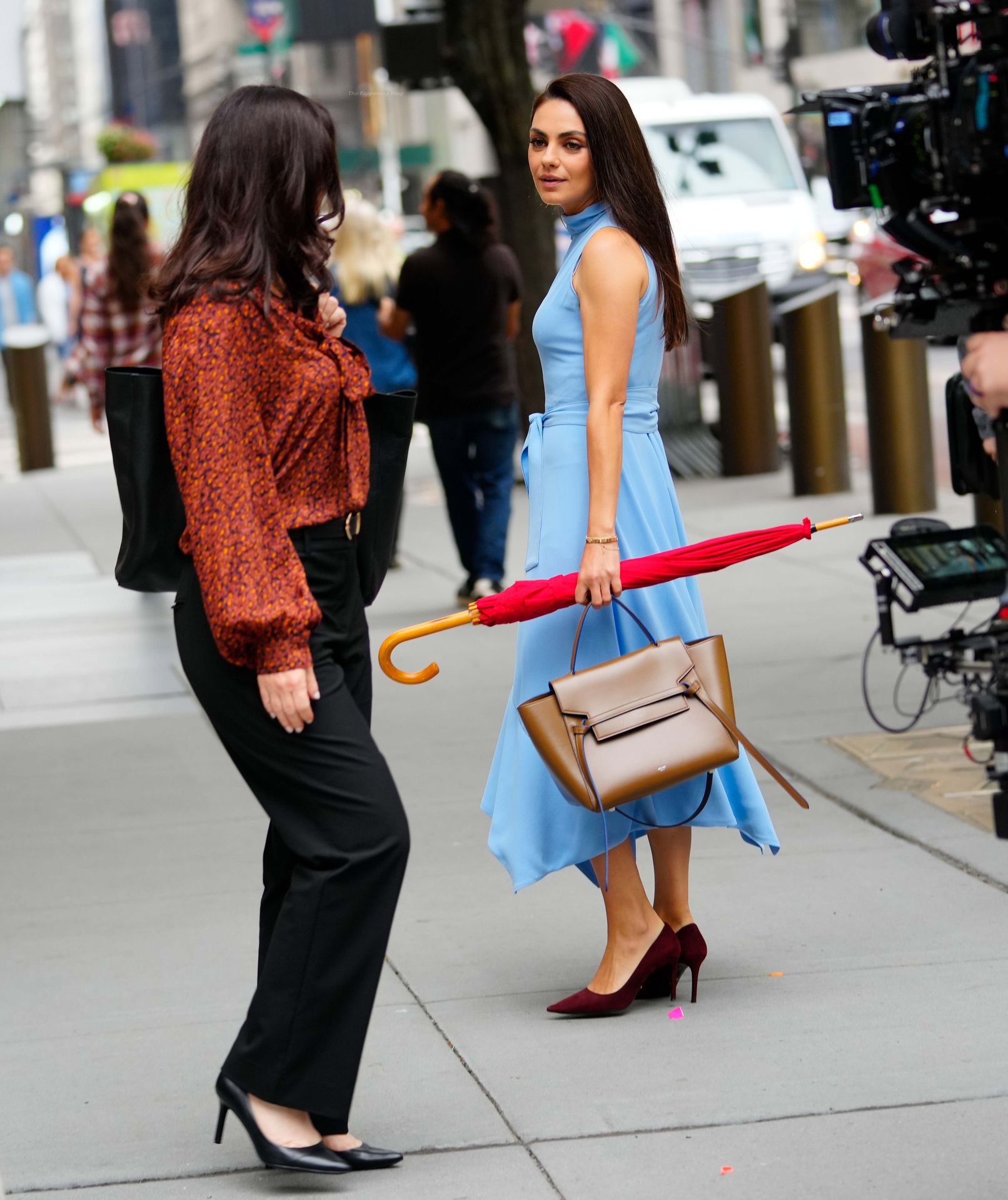 Mila Kunis is Spotted Filming Luckiest Girl Alive’ in NYC (33 Photos)