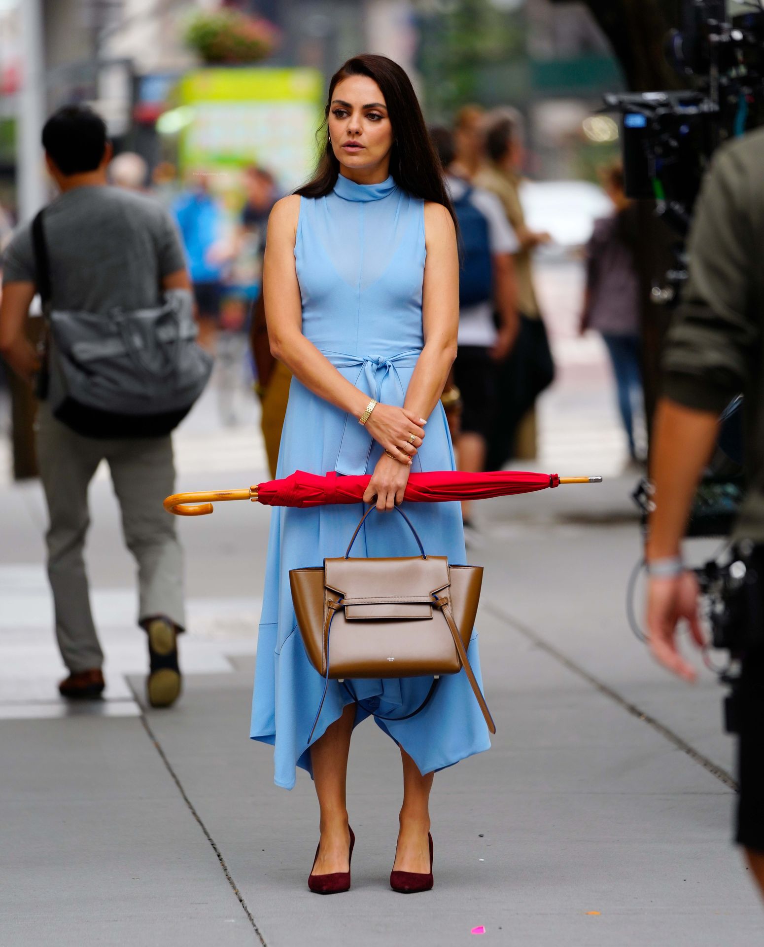 Mila Kunis is Spotted Filming Luckiest Girl Alive’ in NYC (33 Photos)