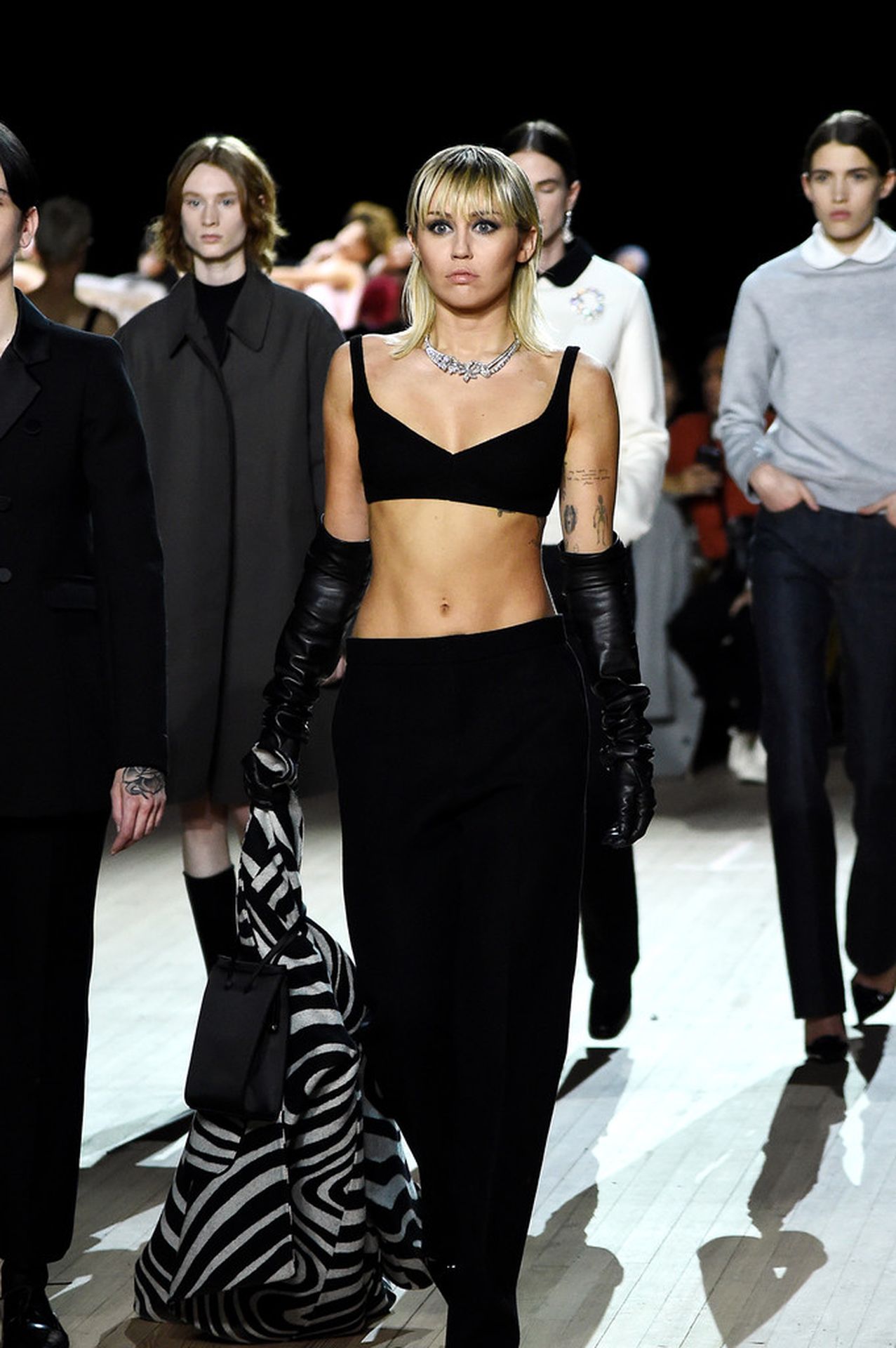 Miley Cyrus Walks the Runway at the Marc Jacobs Show (22 Photos + GIF & Video)