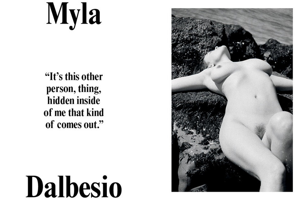 Myla Dalbesio Nude (6 Photos)