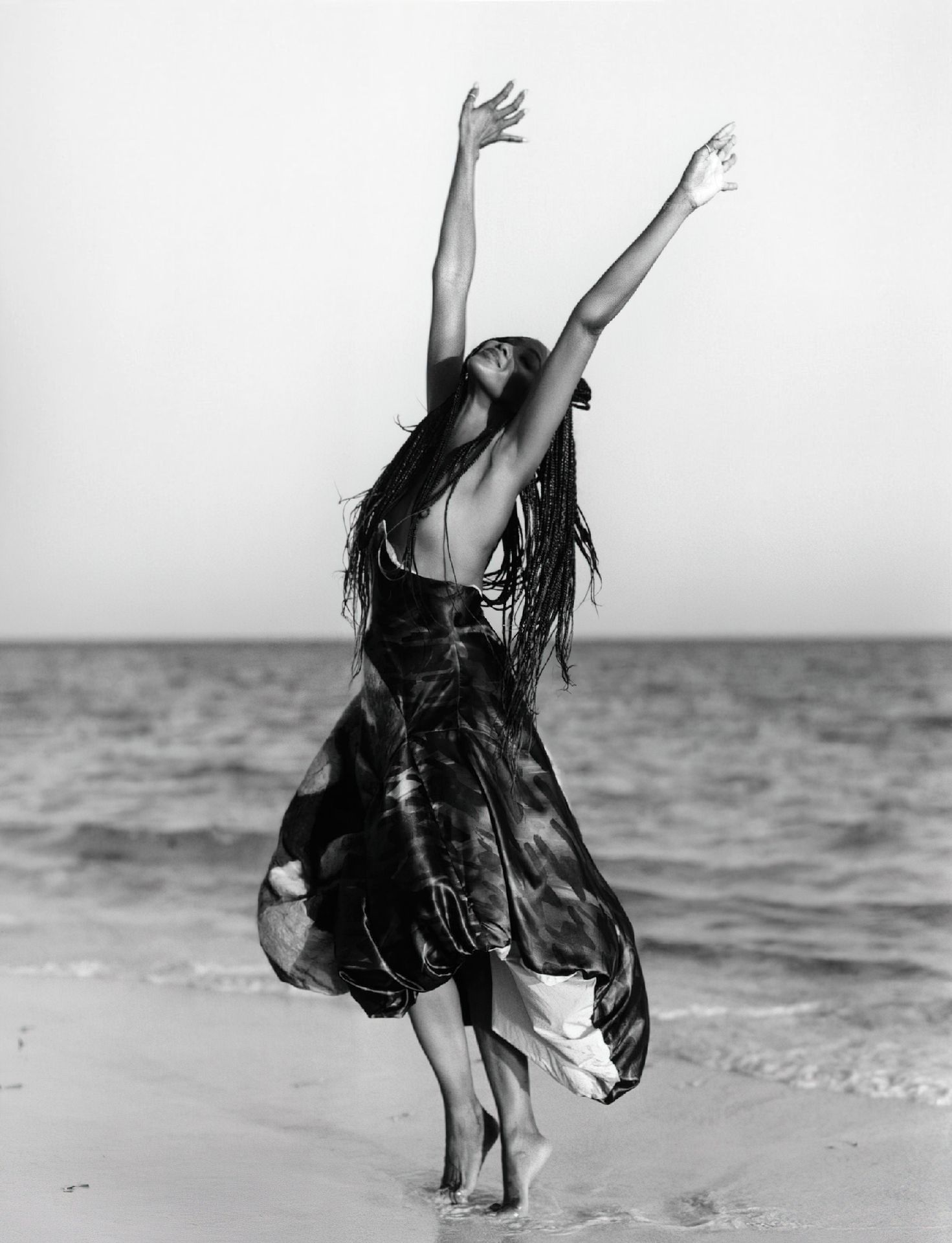 Naomi Campbell Nude - i-D Magazine (7 Photos)