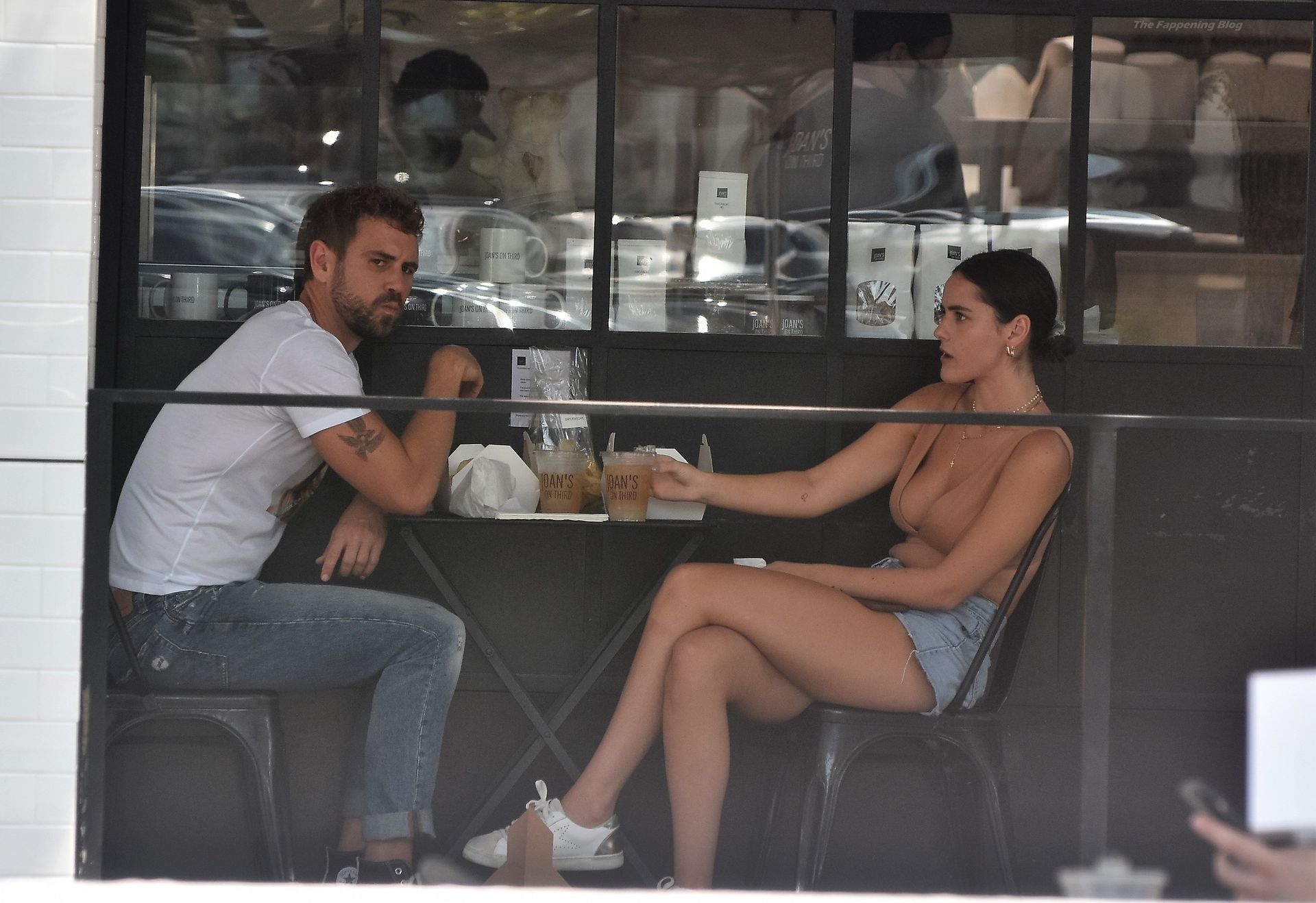 Natalie Joy & Nick Viall Join Hands for Lunch in Studio City (49 Photos)