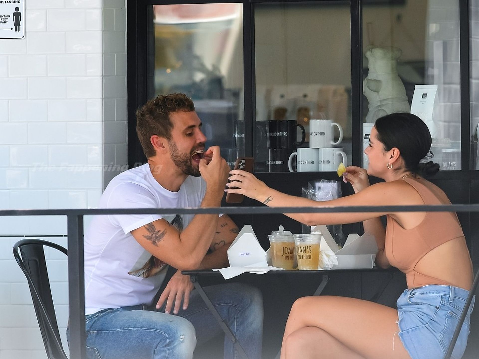 Natalie Joy & Nick Viall Join Hands for Lunch in Studio City (49 Photos)