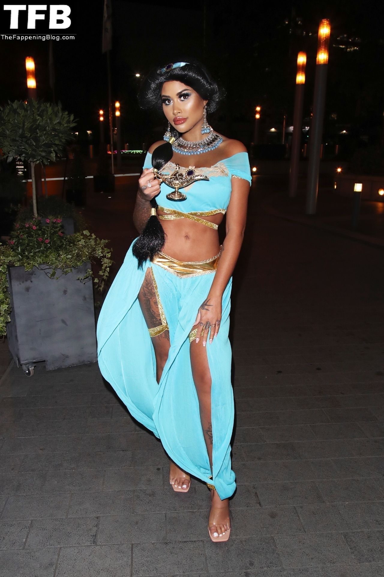 Nikita Jasmine Looks Stunning as Princess Jasmine from Aladdin (10 Photos)