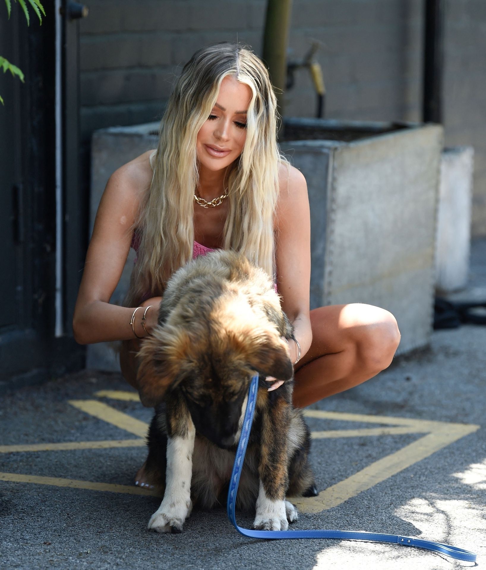 Olivia Attwood Poses with Her Dog at a Photoshoot in Manchester (53 Photos)