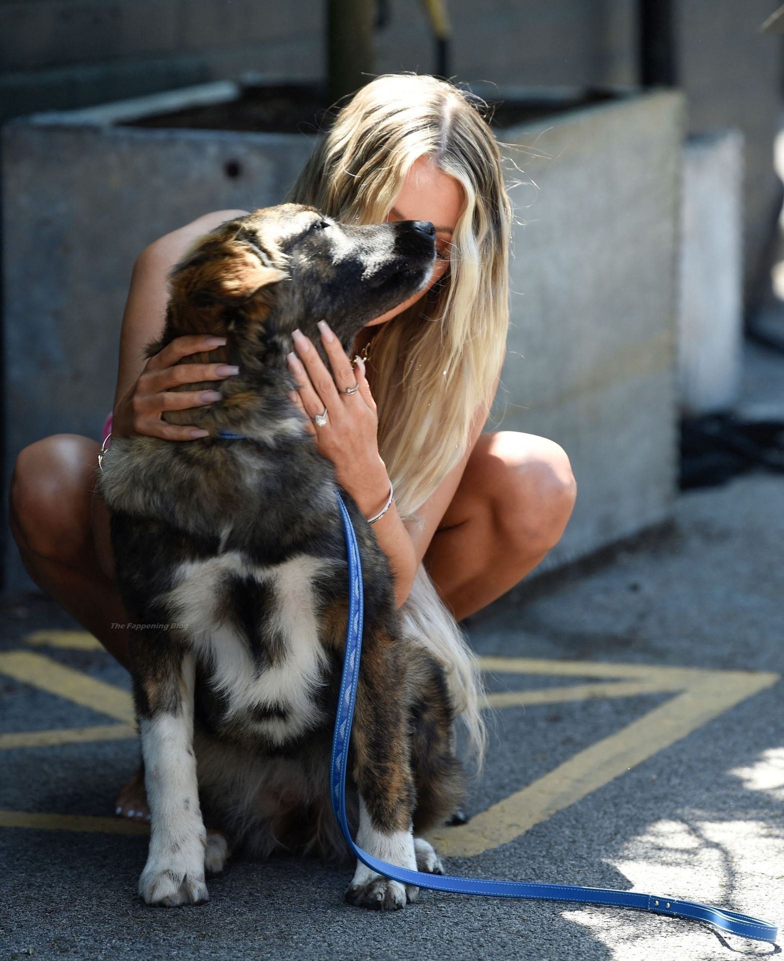 Olivia Attwood Poses with Her Dog at a Photoshoot in Manchester (53 Photos)