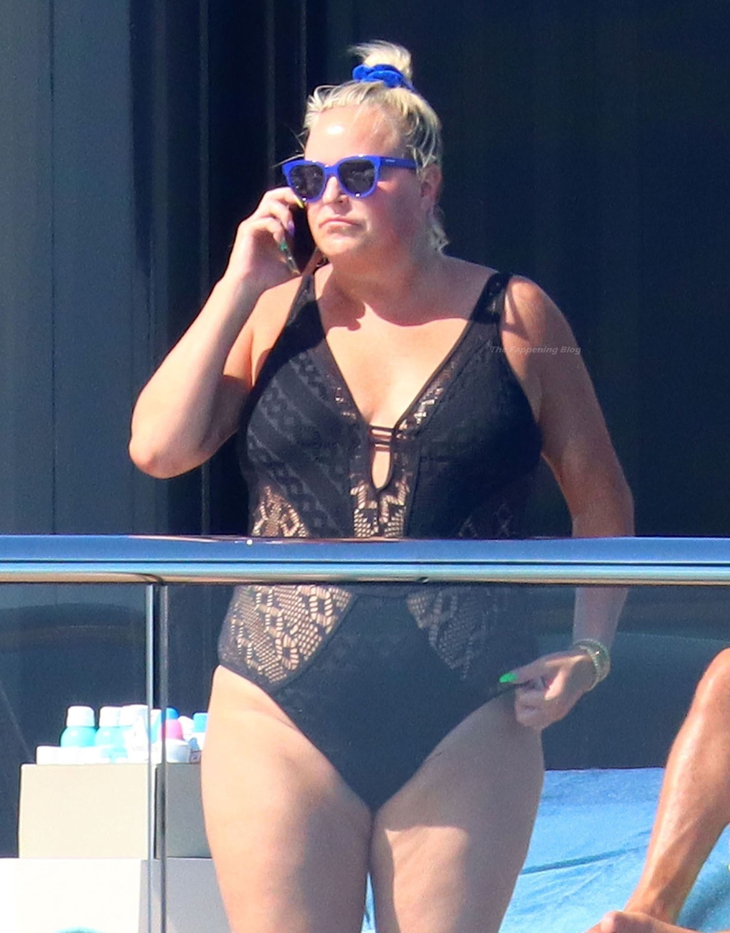 Paige Laurie is Spotted Onboard the Mega Yacht Kaos’ Out in Cannes (34 Photos)