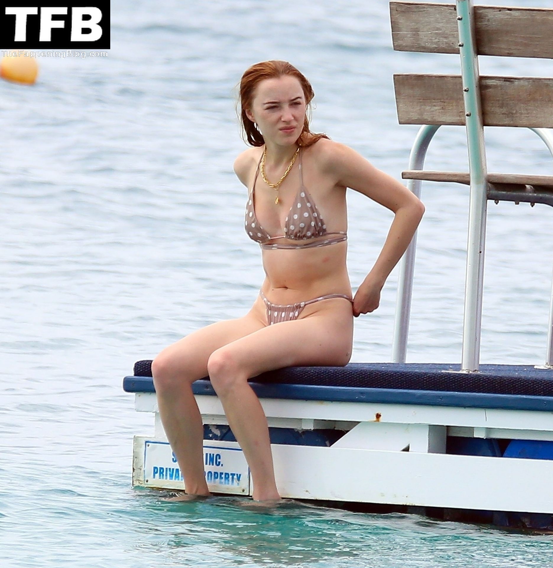 Phoebe Dynevor Looks Sensational Wearing a Tiny Bikini on the Beach in Barbados (64 Photos)