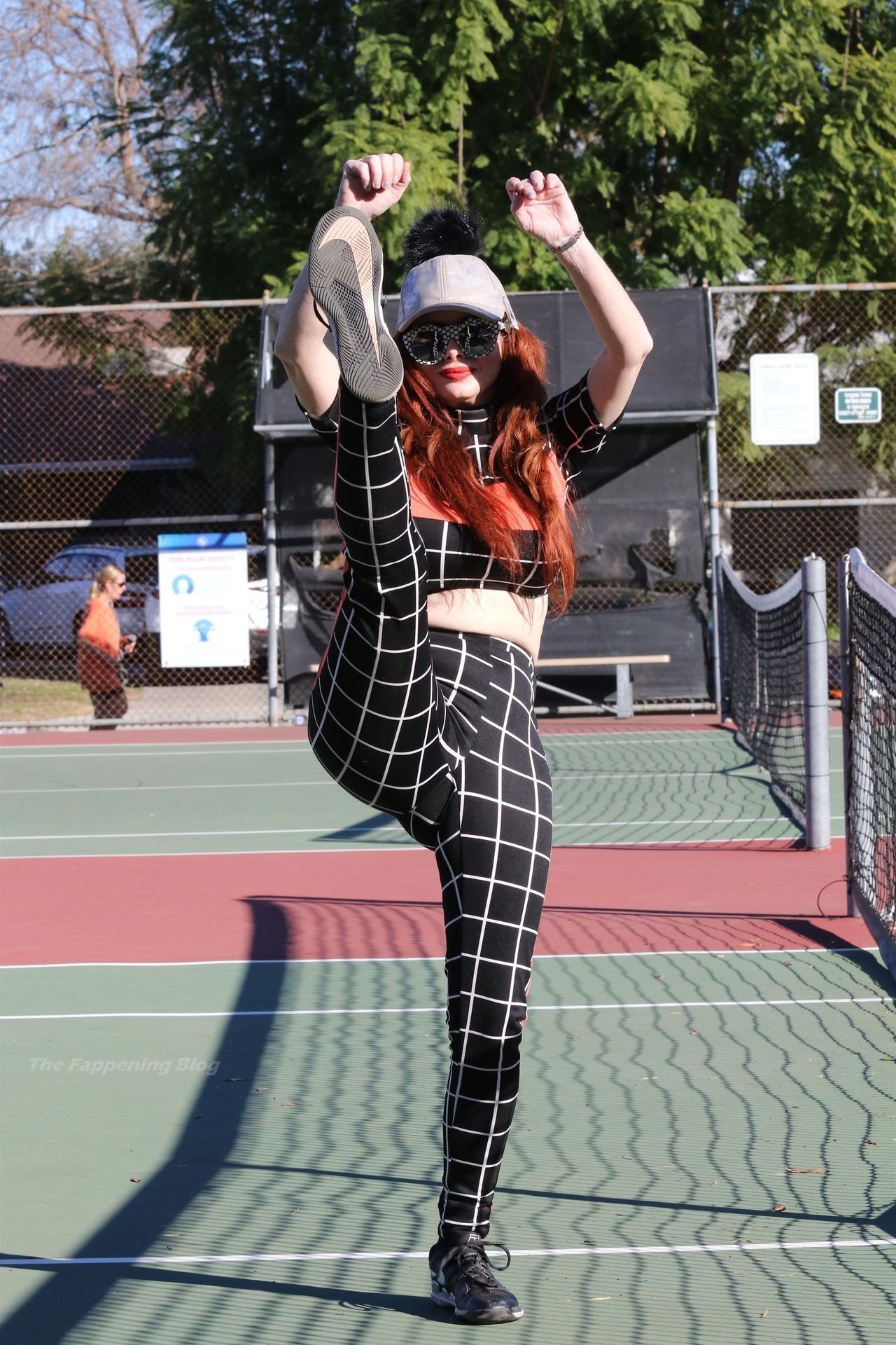Phoebe Price Gets in a Selfie Before Stretching (28 Photos)