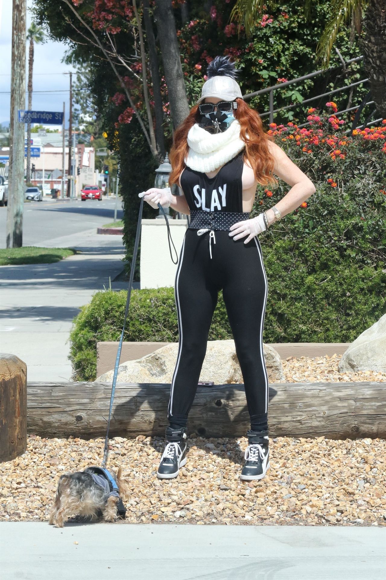 Phoebe Price Sports a New Mask (13 Photos)